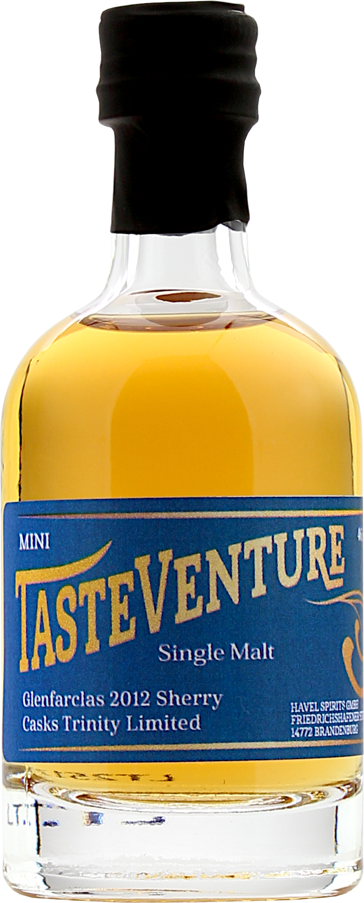 Miniatur Glenfarclas 2012/2024 Sherry Casks Trinity Vintage Limited Edition No. 1 Tasteventure 46.0% 0,05l
