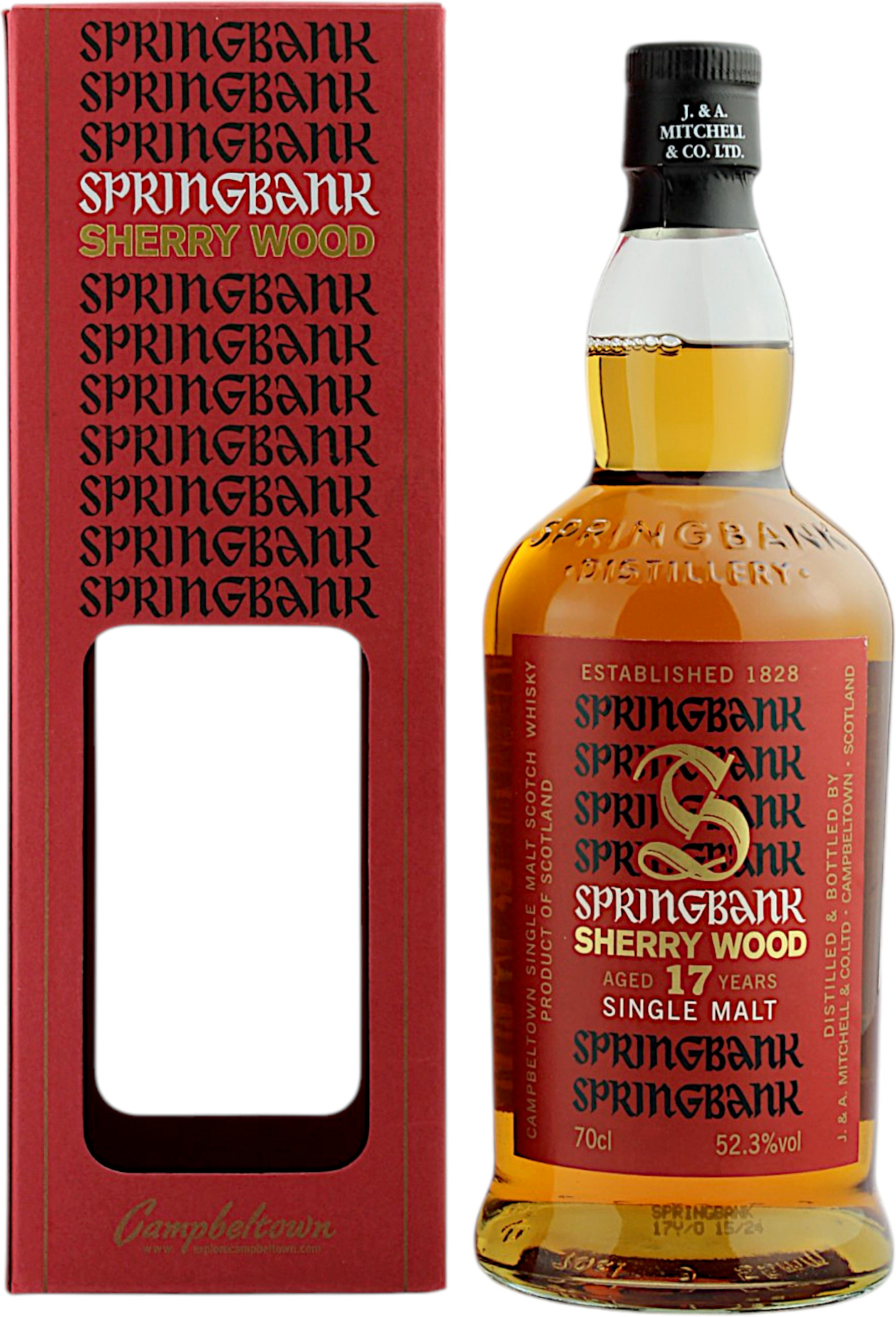 Springbank 17 Jahre 1997/2015 Fresh and Refill Sherry Butts 52.3% 0,7l