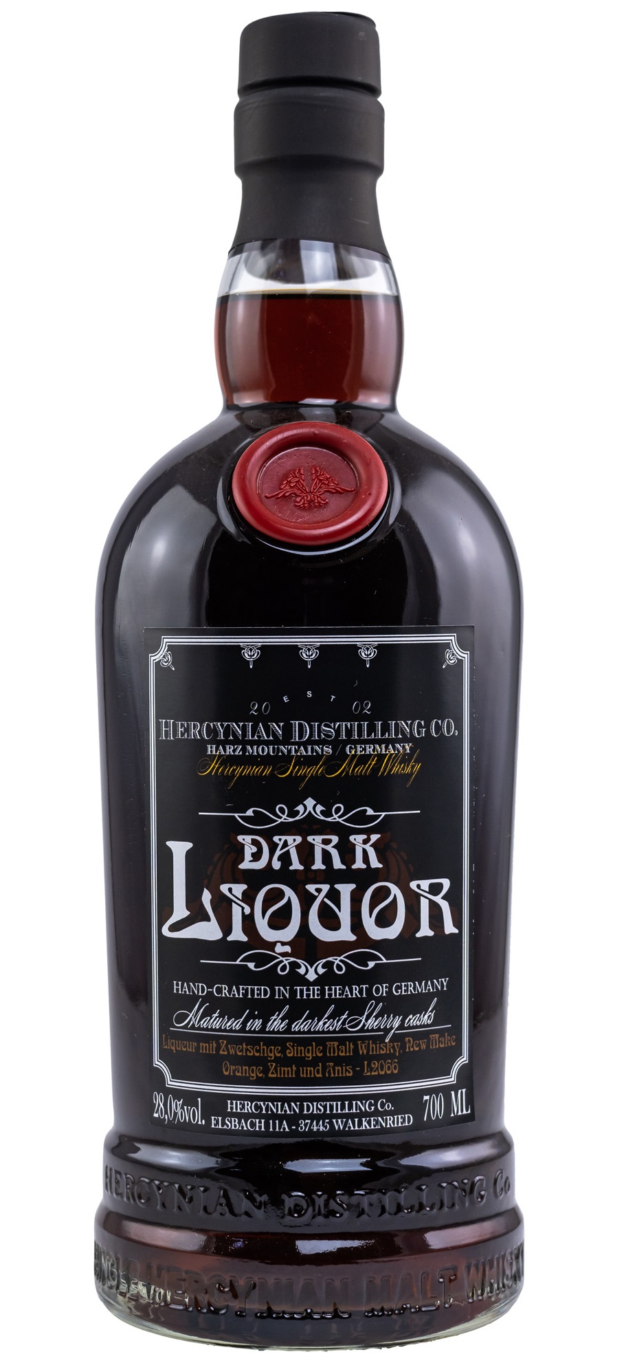 Elsburn Dark Liquor Whisky Likör 28.0% 0,7l Elsburn Dark Liquor Whisky Likör 28.0% 0,7l