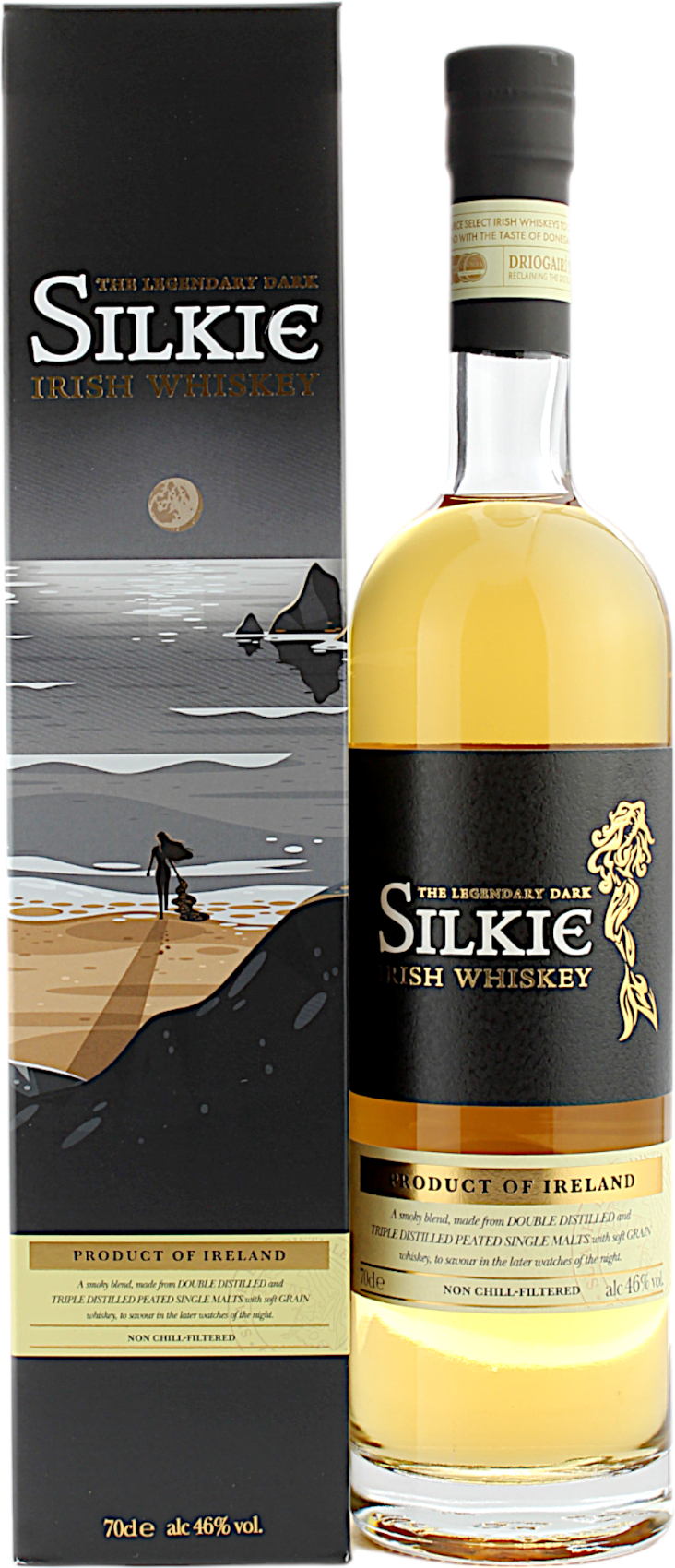 Silkie The Legendary Dark Blended Irish Whiskey 46.0% 0,7l Silkie The Legendary Dark Blended Irish Whiskey 46.0% 0,7l