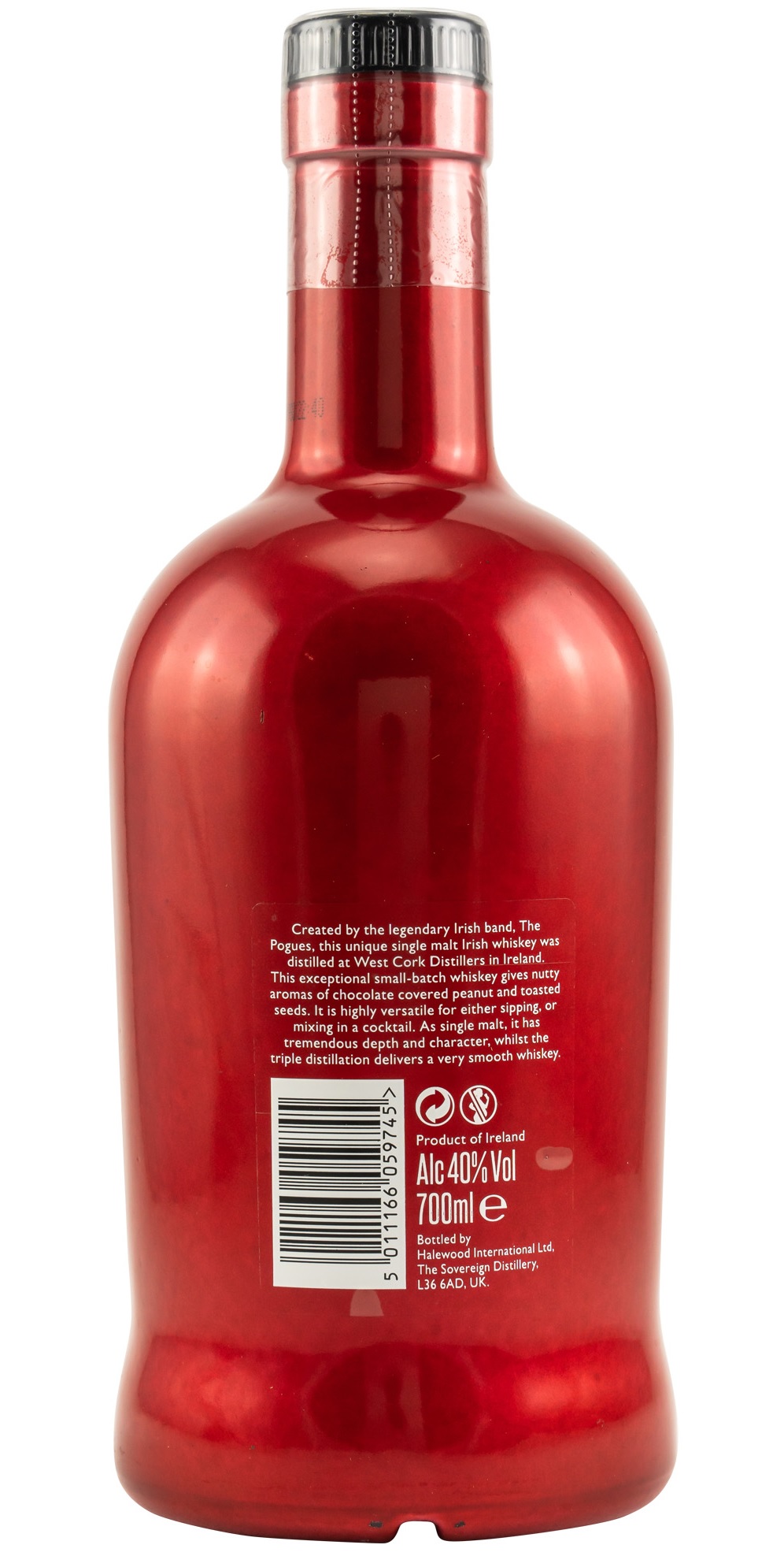 West Cork The Pogues Single Malt 40.0% 0,7l
