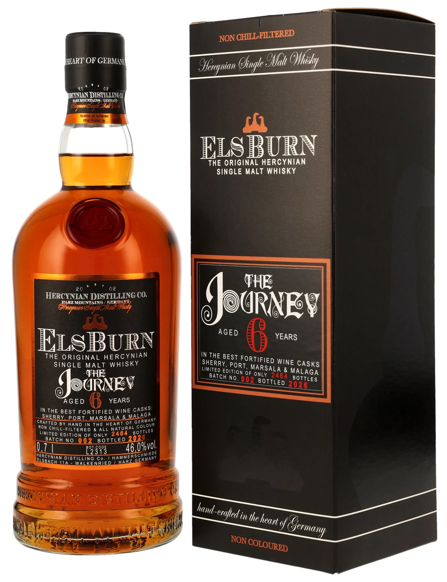 Elsburn The Journey 2026 6 Jahre 46.0% 0,7l