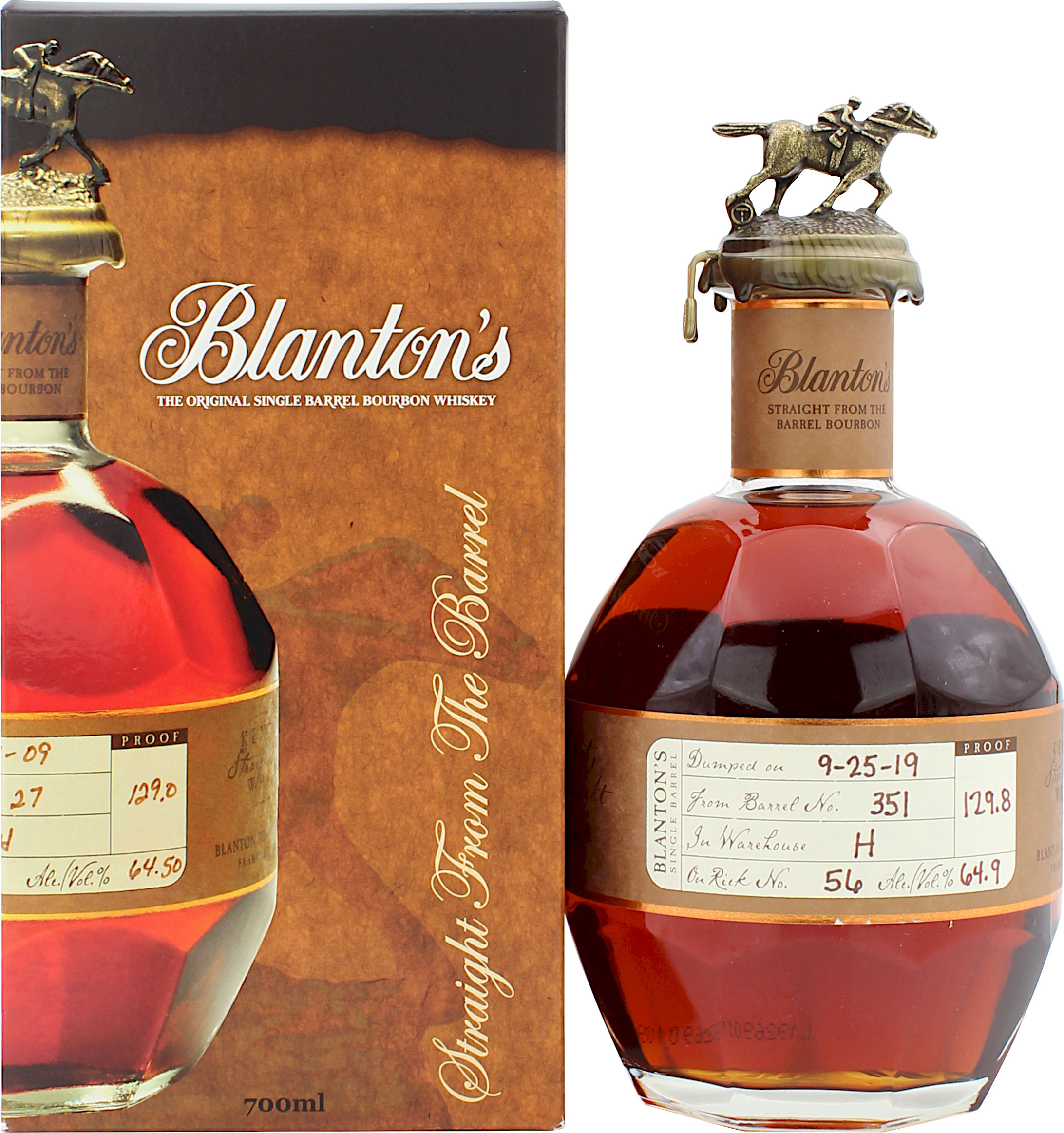 Blanton's Straight from the Barrel 63.8% 0,7l
