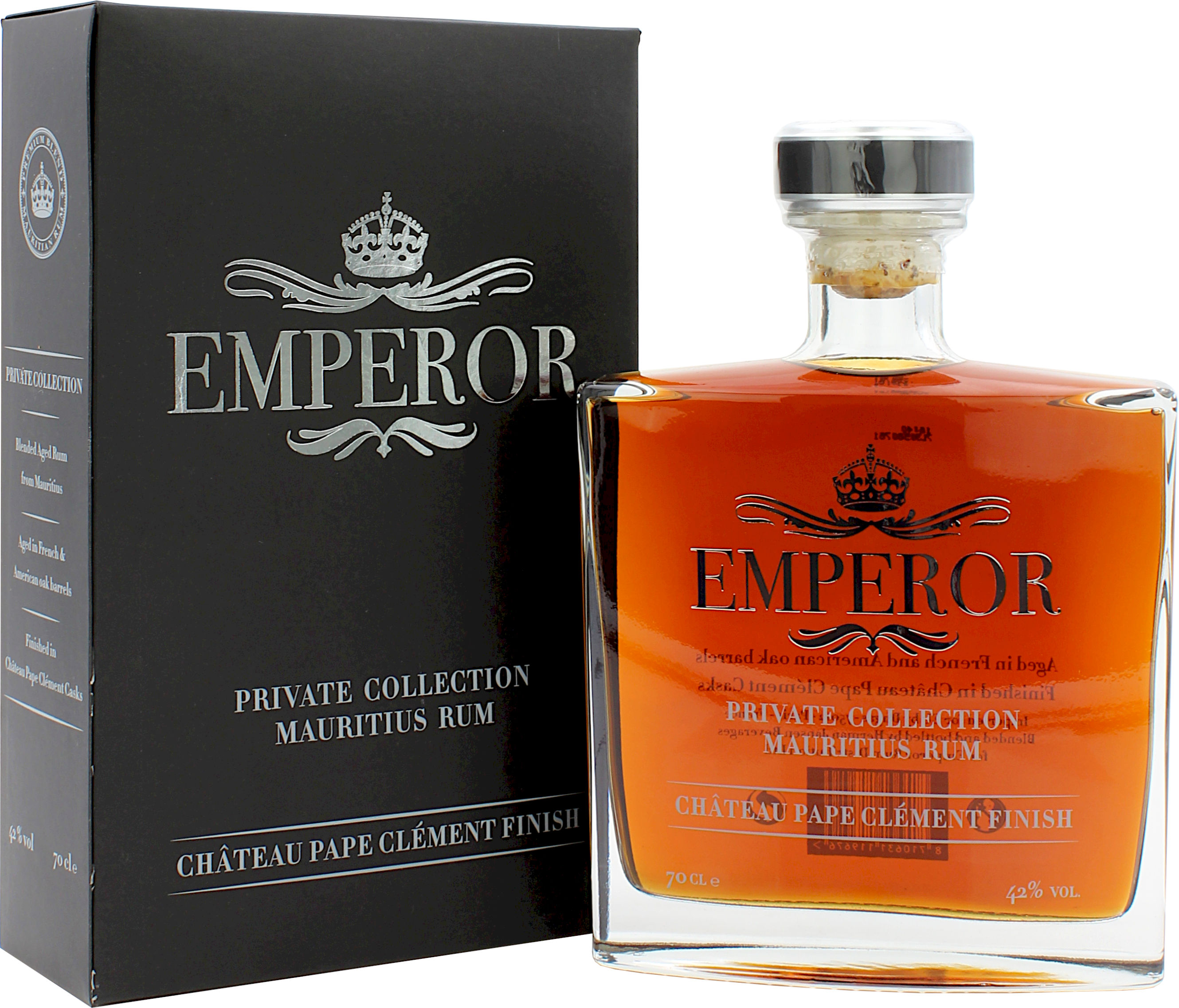 Emperor Mauritian Rum Chateau Pape Clement Finish 42.0% 0,7l