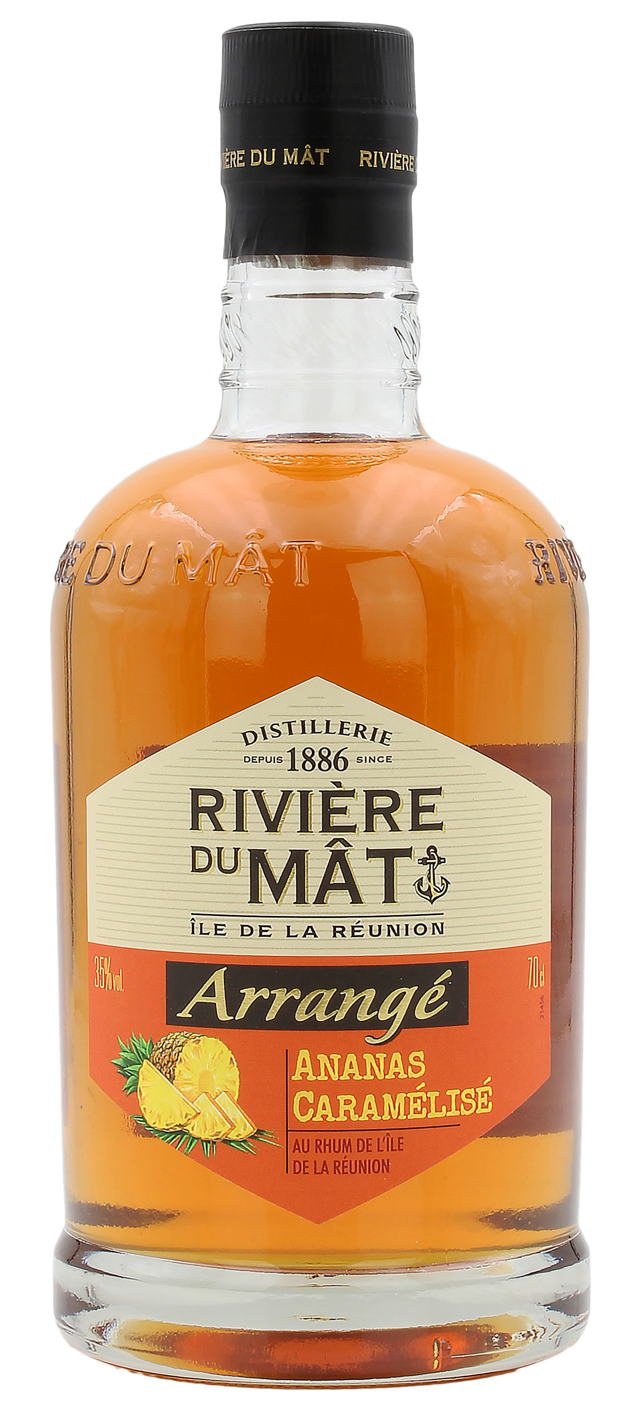 Rivière du Mât Arrangé Rhum Ananas 35.0% 0,7l