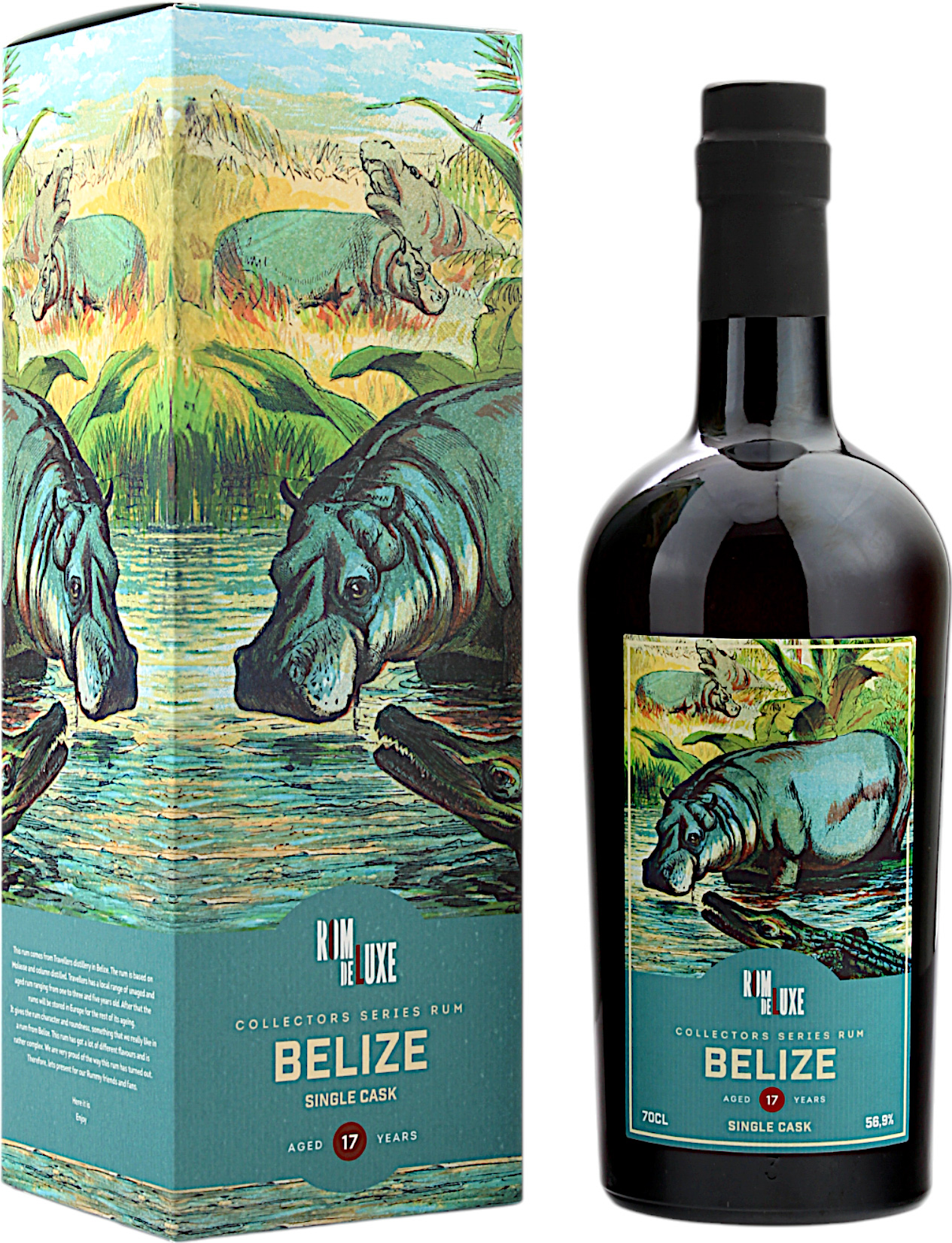 Belize 17 Jahre 2006/2023 Collectors Series No.18 RomDeLuxe 56.9% 0,7l