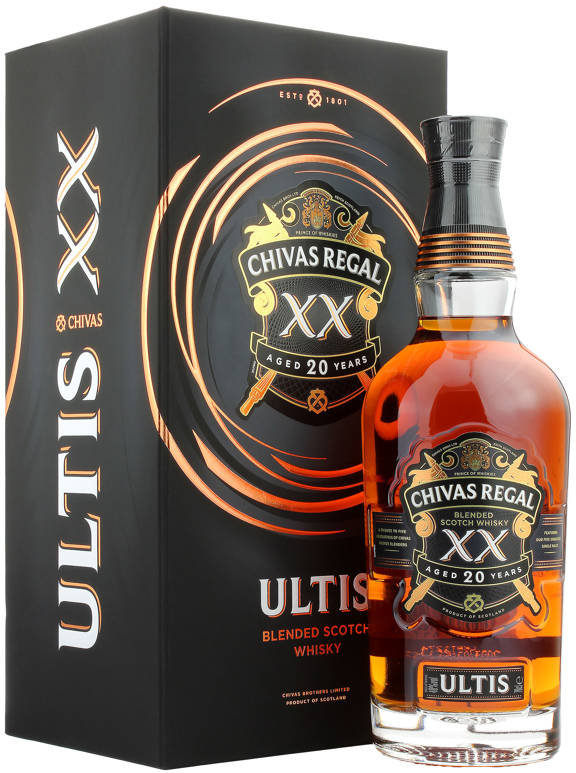 Chivas Regal 20 Jahre Ultis XX 40.0% 0,7l