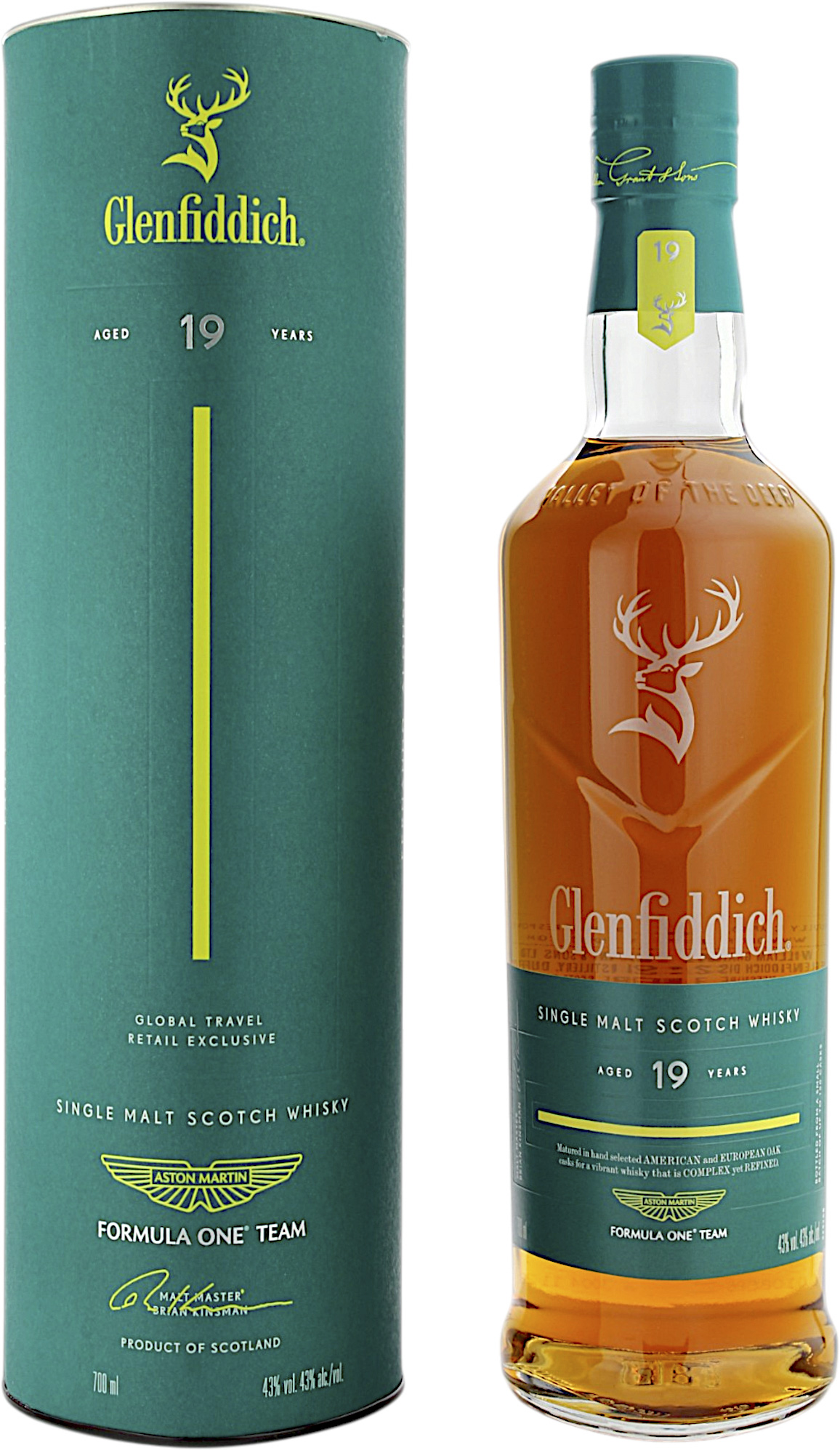Glenfiddich 19 Jahre Aston Martin Limited Edition 43.0% 0,7l