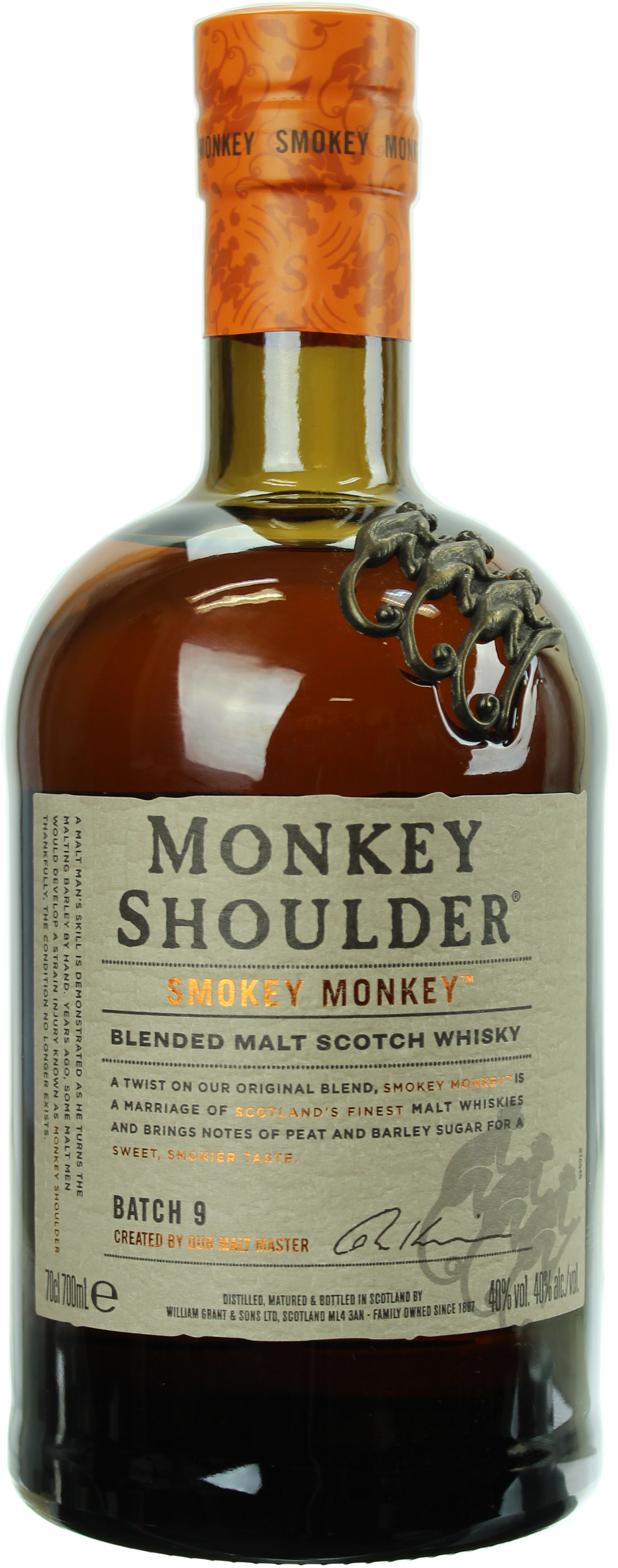 Monkey Shoulder Smokey Monkey 40.0% 0,7l