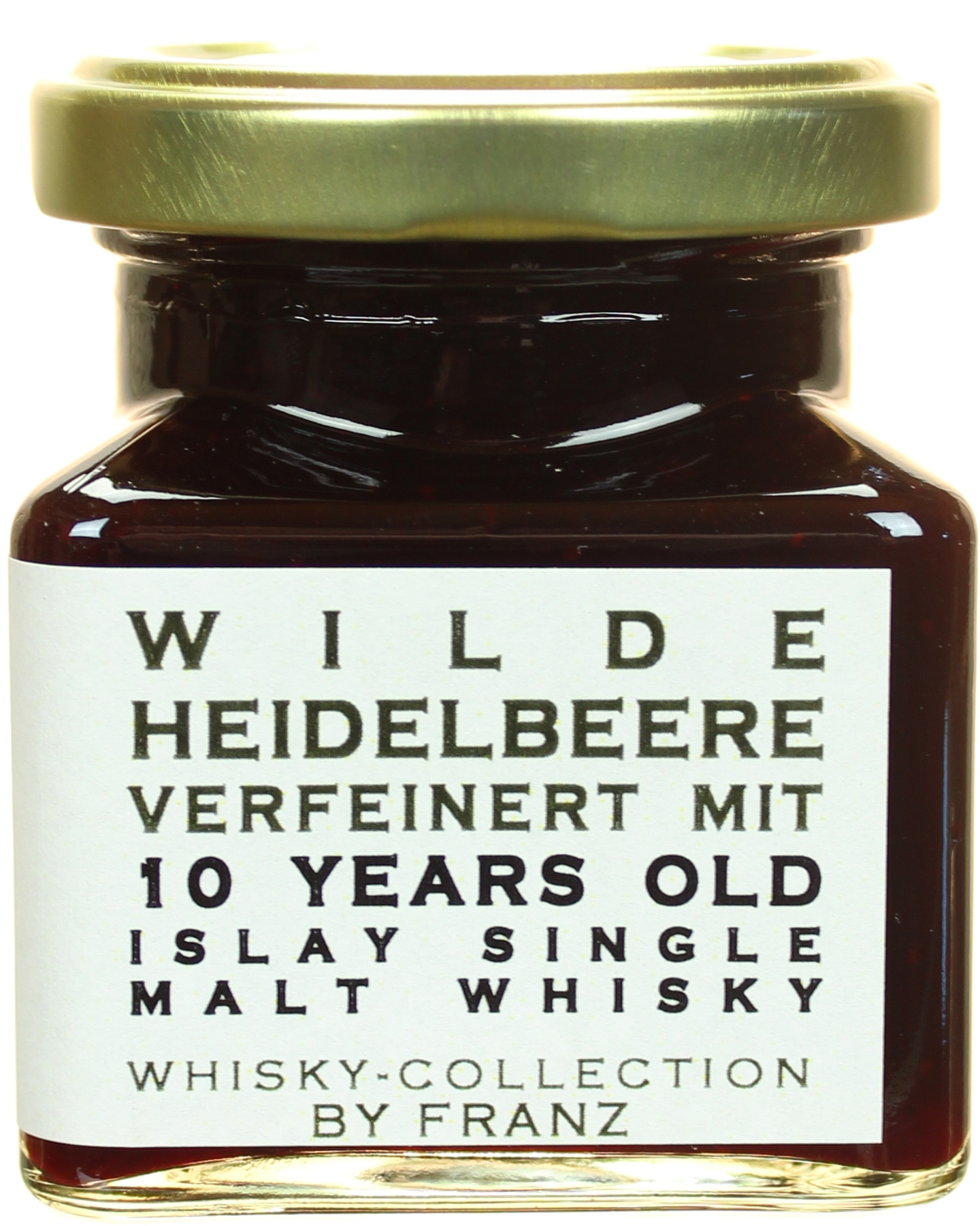 Heidelbeere mit Islay Malt Whisky 10 Jahre 150g Heidelbeere mit Islay Malt Whisky 10 Jahre 150g