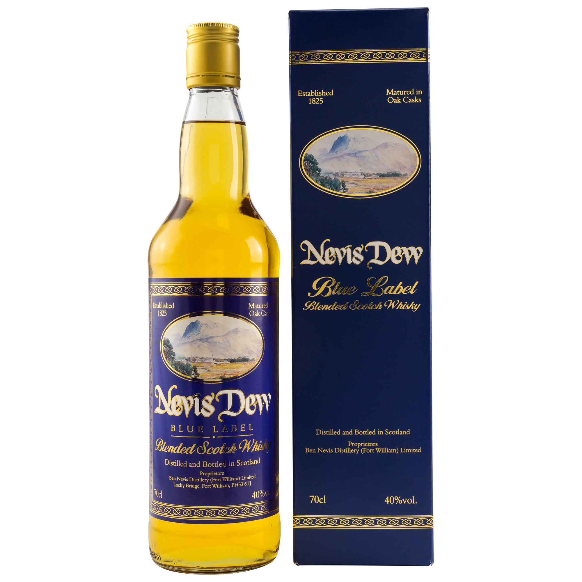 Nevis Dew Blue Label 40.0% 0,7l
