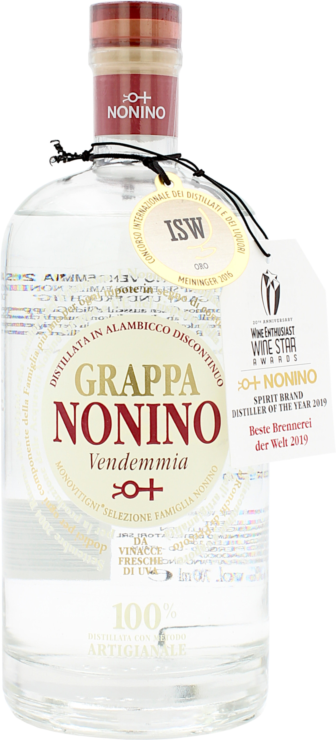 Nonino Vendemmia Grappa 40.0% 0,7l