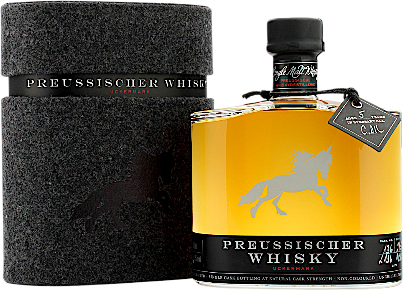 Preussischer Organic Whisky 5 Jahre Spessart Oak Cask #136 2025 56.6% 0,5l