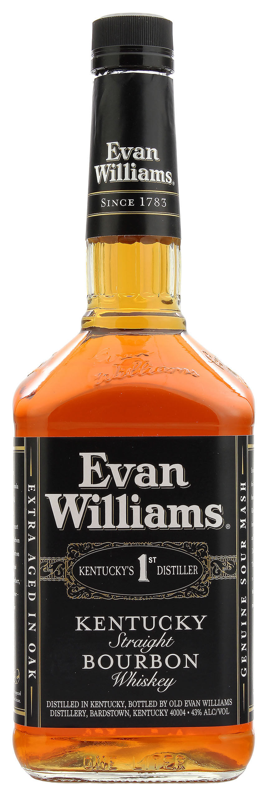Evan Williams Black Label 43.0% 1 Liter