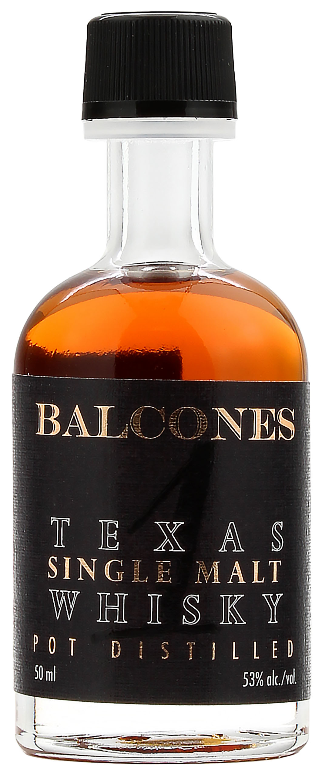 Miniatur Balcones Texas Single Malt Classic Edition 53.0% 0,05l