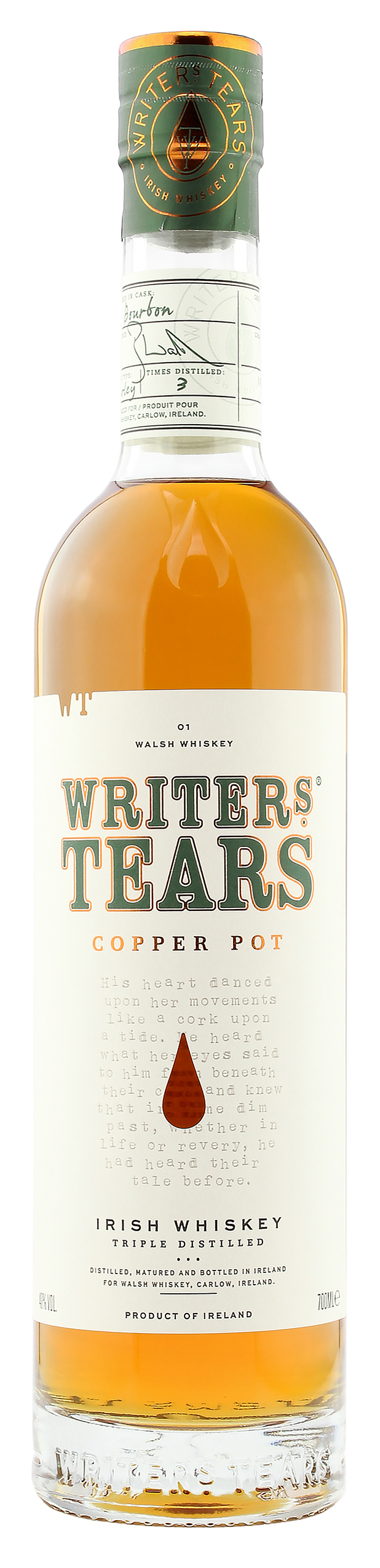 Writer's Tears 40.0% 0,7l