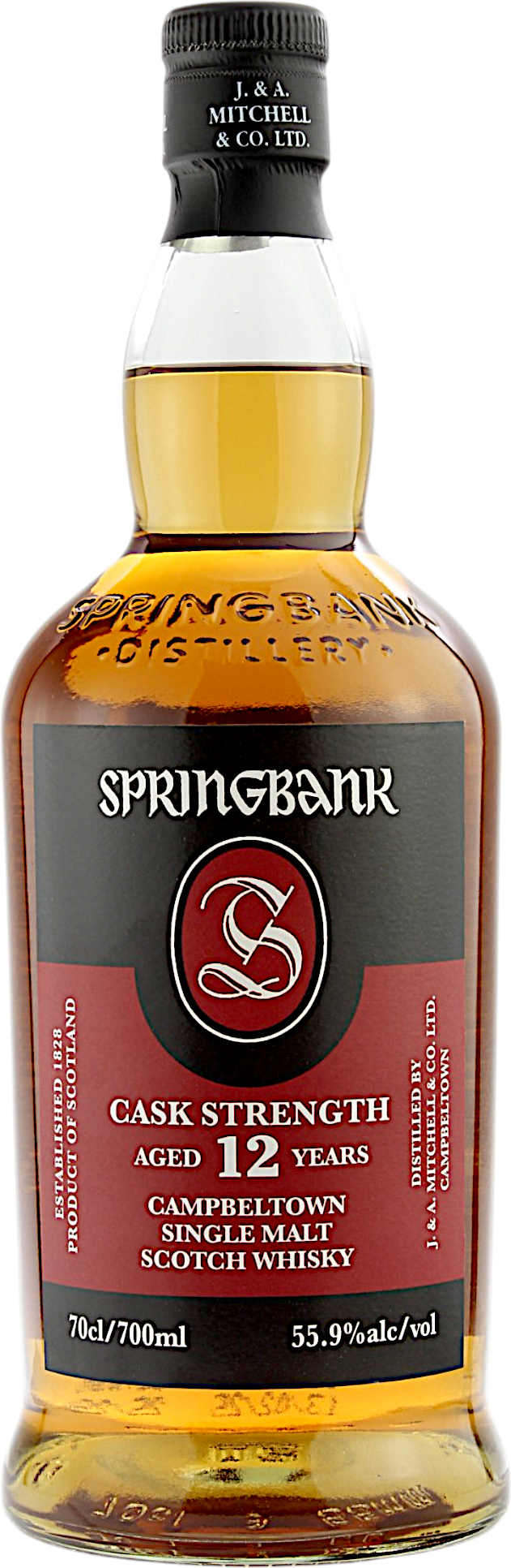 Springbank 12 Jahre Cask Strength 2025 Batch 27 55.9% 0,7l