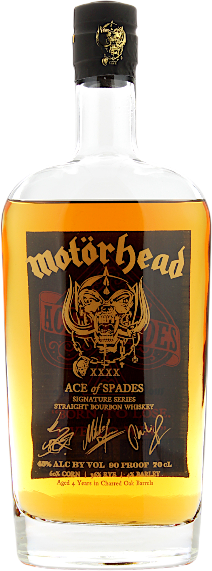 Motörhead Ace of Spades Straight Bourbon Whiskey 45.0% 0,7l