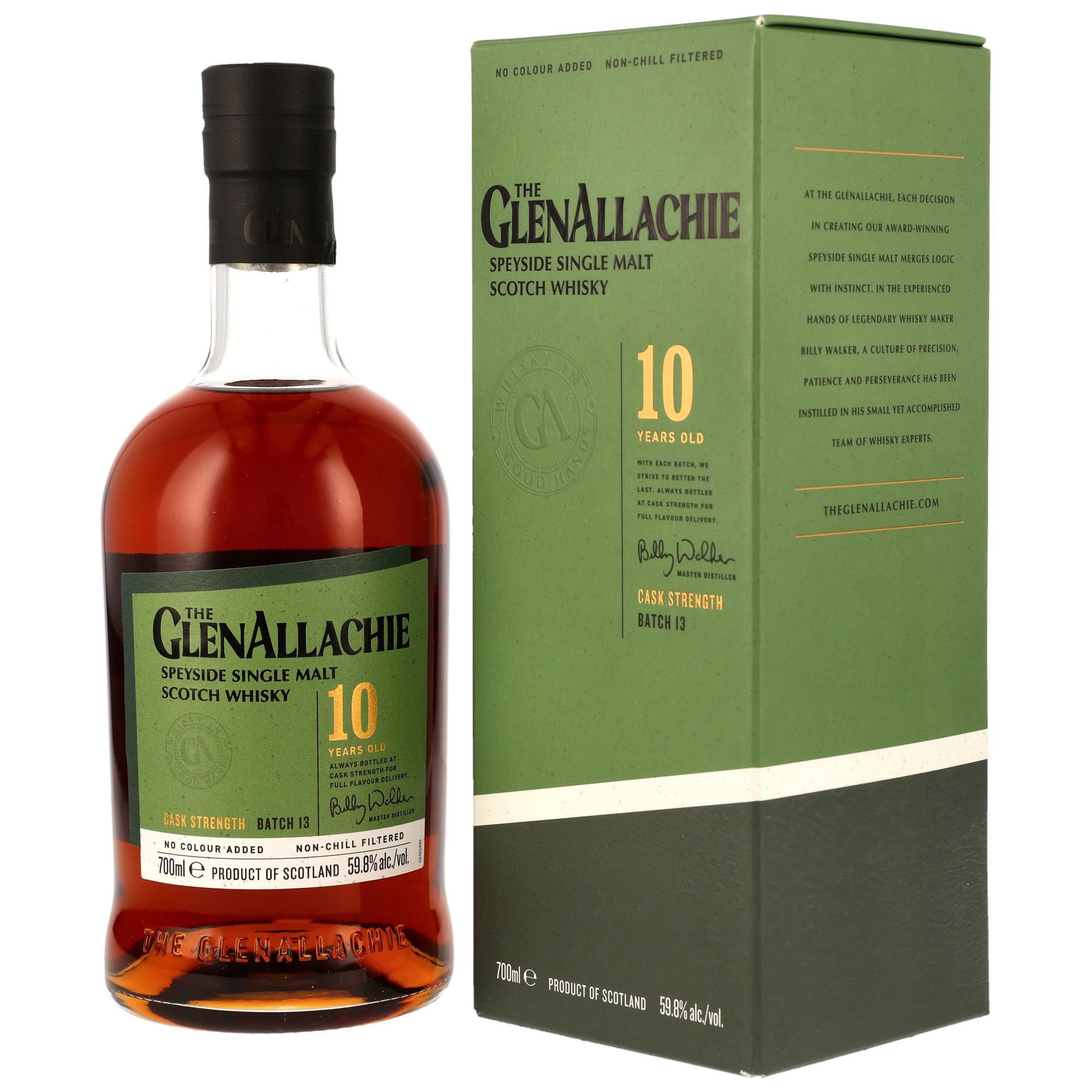 Glenallachie 10 Jahre Batch 13 Cask Strength 59.8% 0,7l