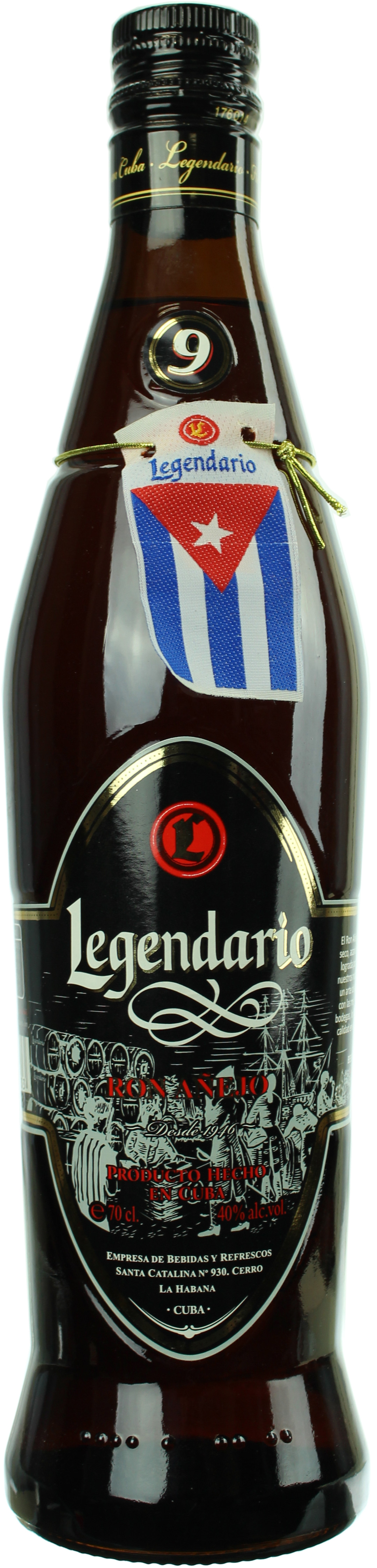 Legendario Ron Anejo 40.0% 0,7l