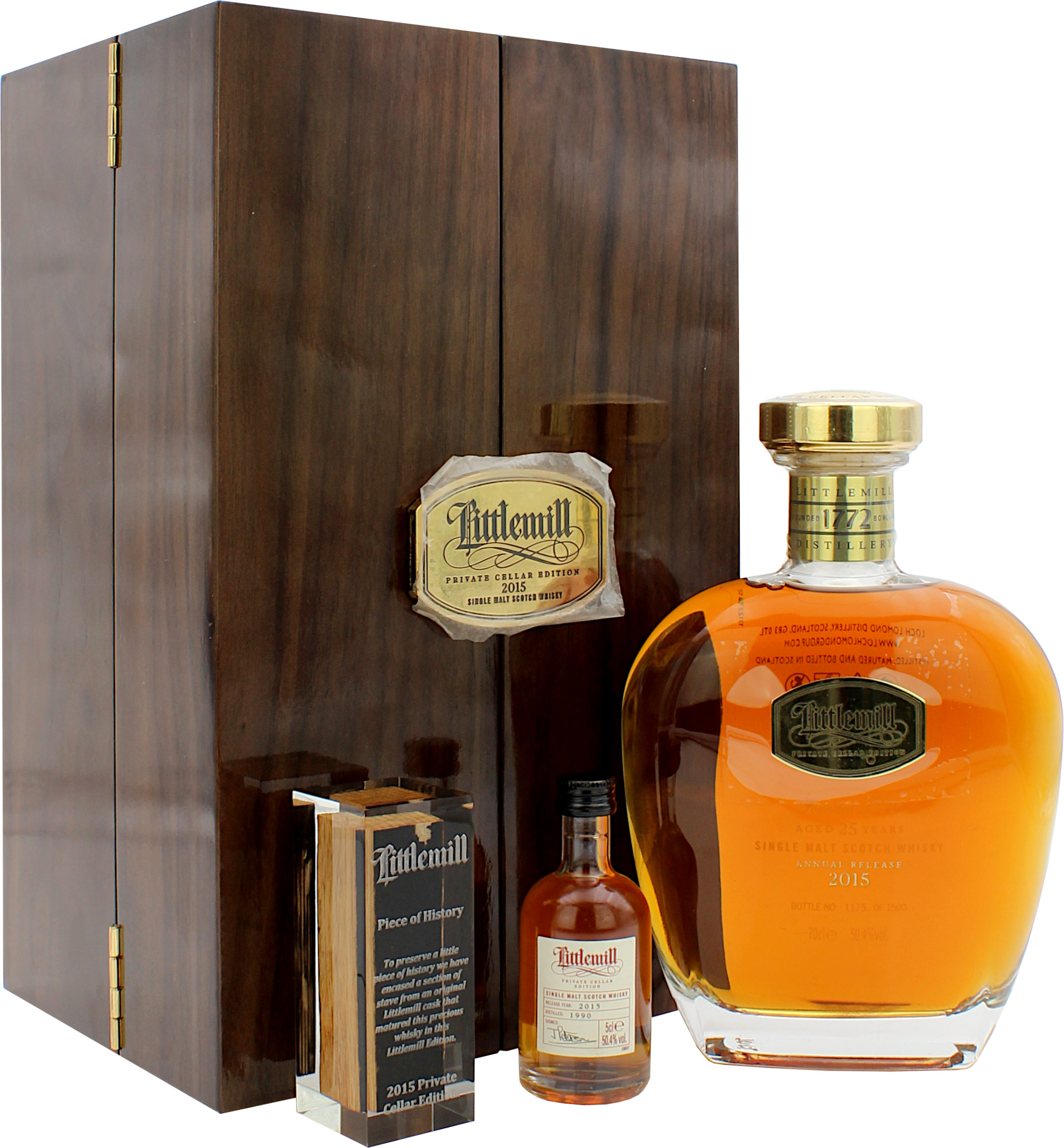 Littlemill 25 Jahre 1990/2015 Private Cellar Edition 50.4% 0,7l