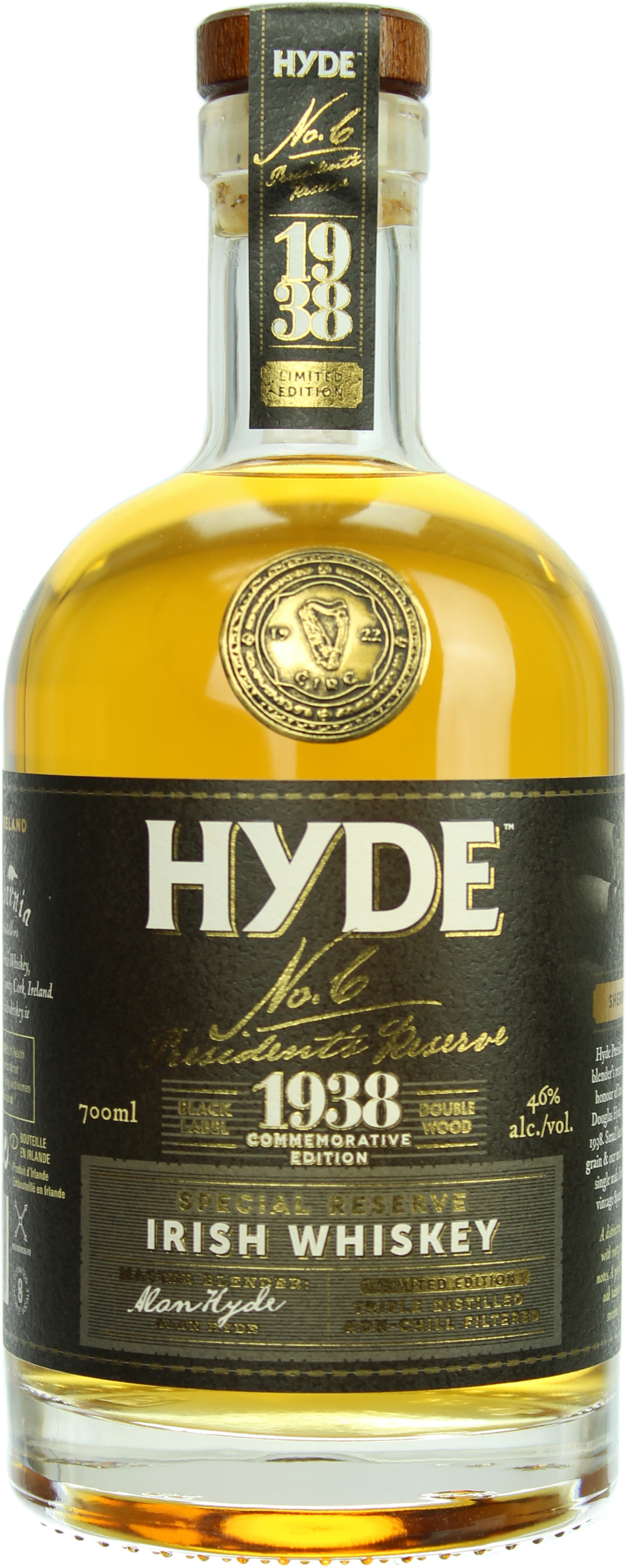 Hyde No. 6 President's Reserve Sherry Cask 46.0% 0,7l