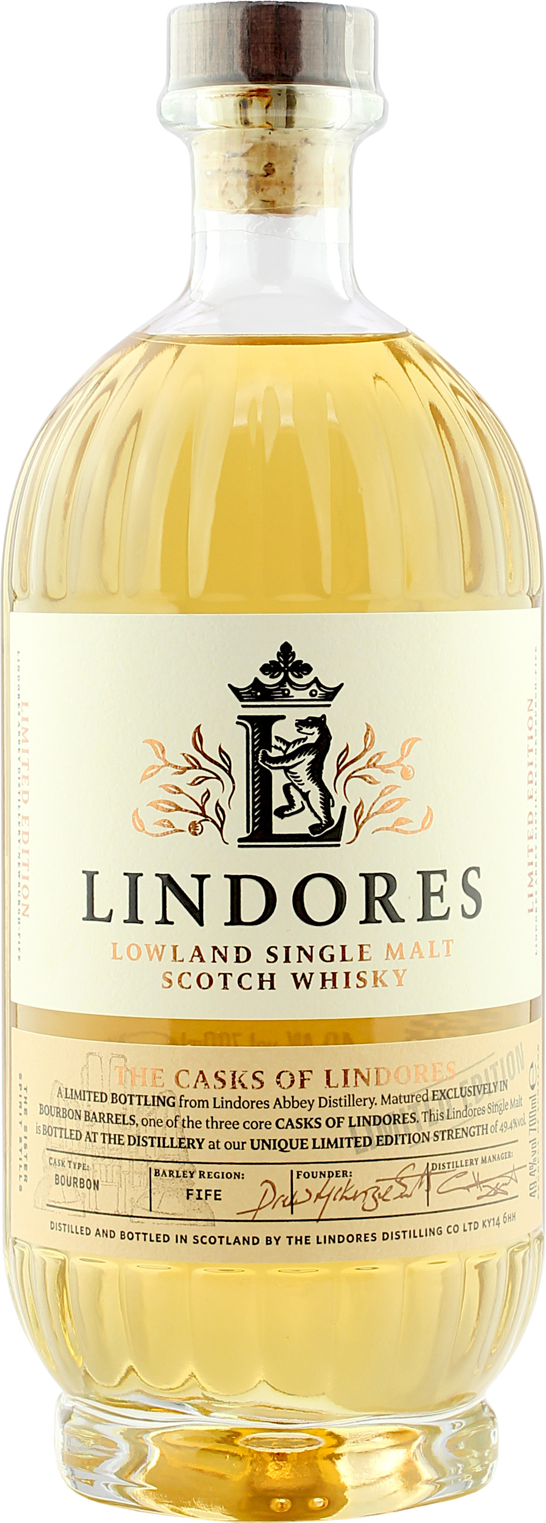 Lindores The Casks of Lindores Bourbon Casks 49.4% 0,7l