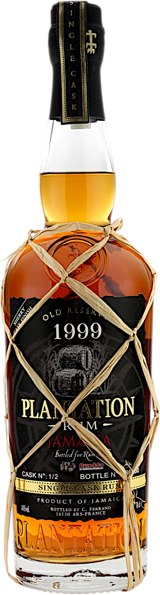 Plantation Old Reserve 1999 Jamaica Cask N° 1/2 Single Cask Collection 44.0% 0,7l