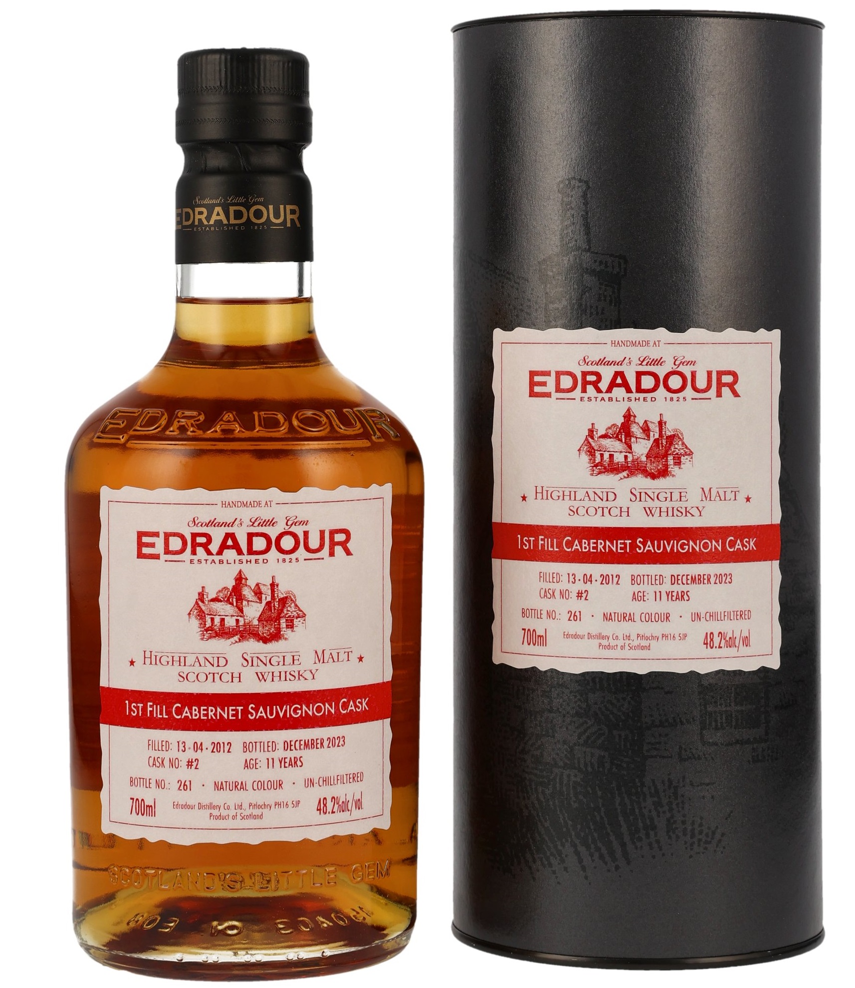 Edradour 11 Jahre 2012/2023 Sauvignon Cask #2 St. Michael Eppan 48.2% 0,7l