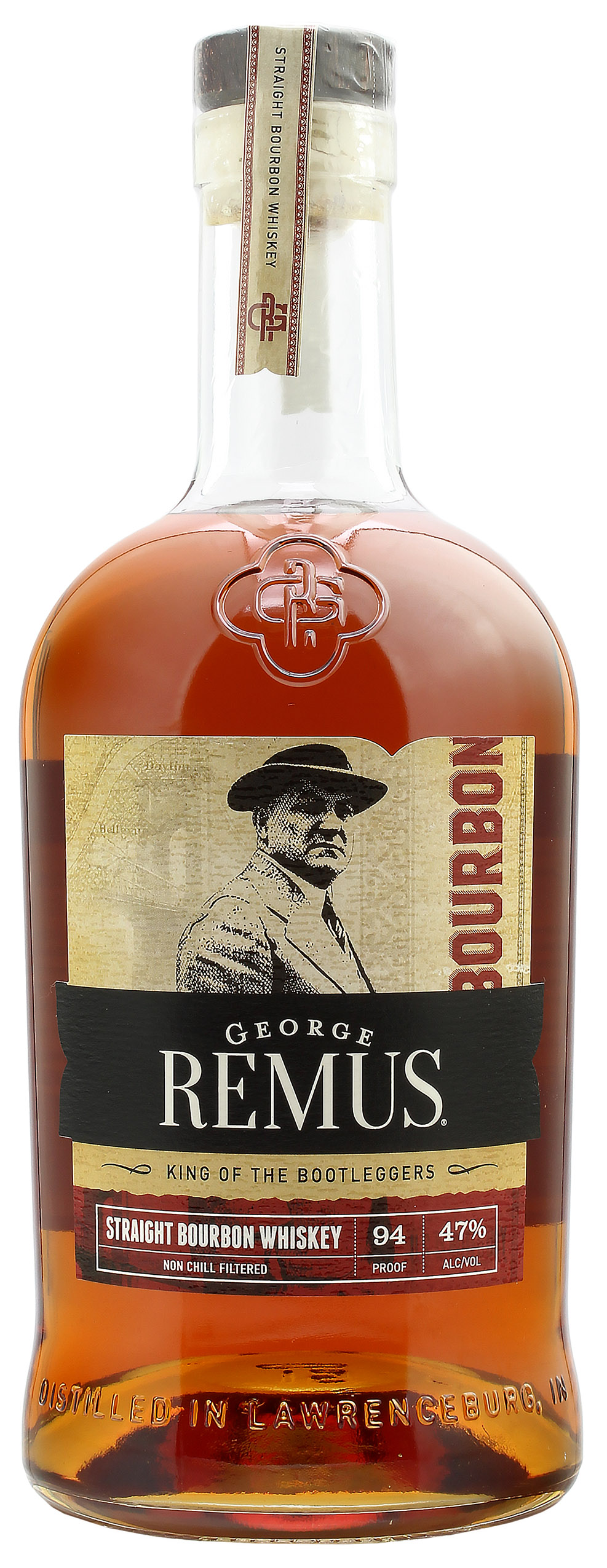 George Remus Straight Bourbon Whisky 47.0% 0,7l