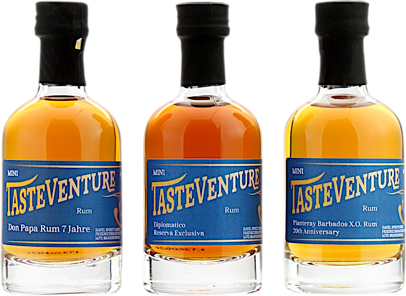 Rum Ikonen Tastingset #1 – Tasteventure 40.0% 150ml
