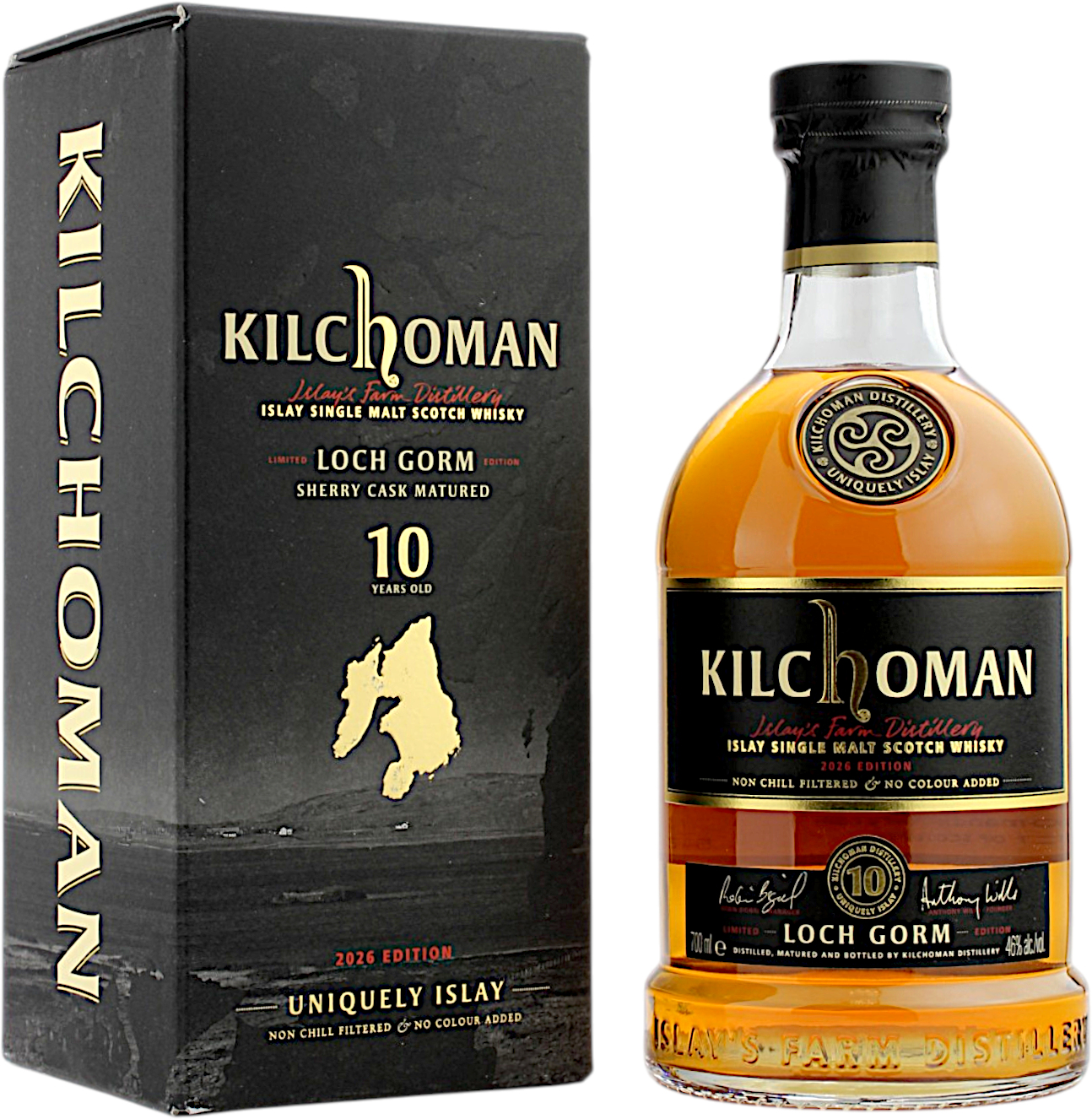 Kilchoman 10 Jahre Loch Gorm Limited Edition 2026 46.0% 0,7l