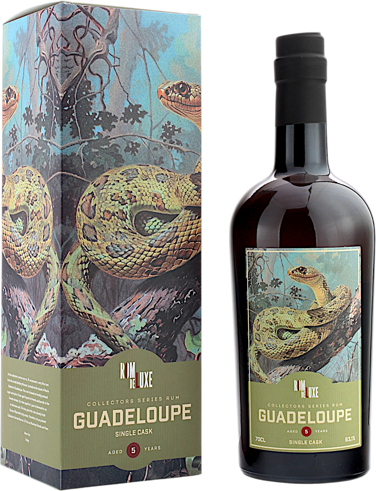 Guadeloupe 5 Jahre 2018/2024 Collectors Series No.19 RomDeLuxe 63.1% 0,7l