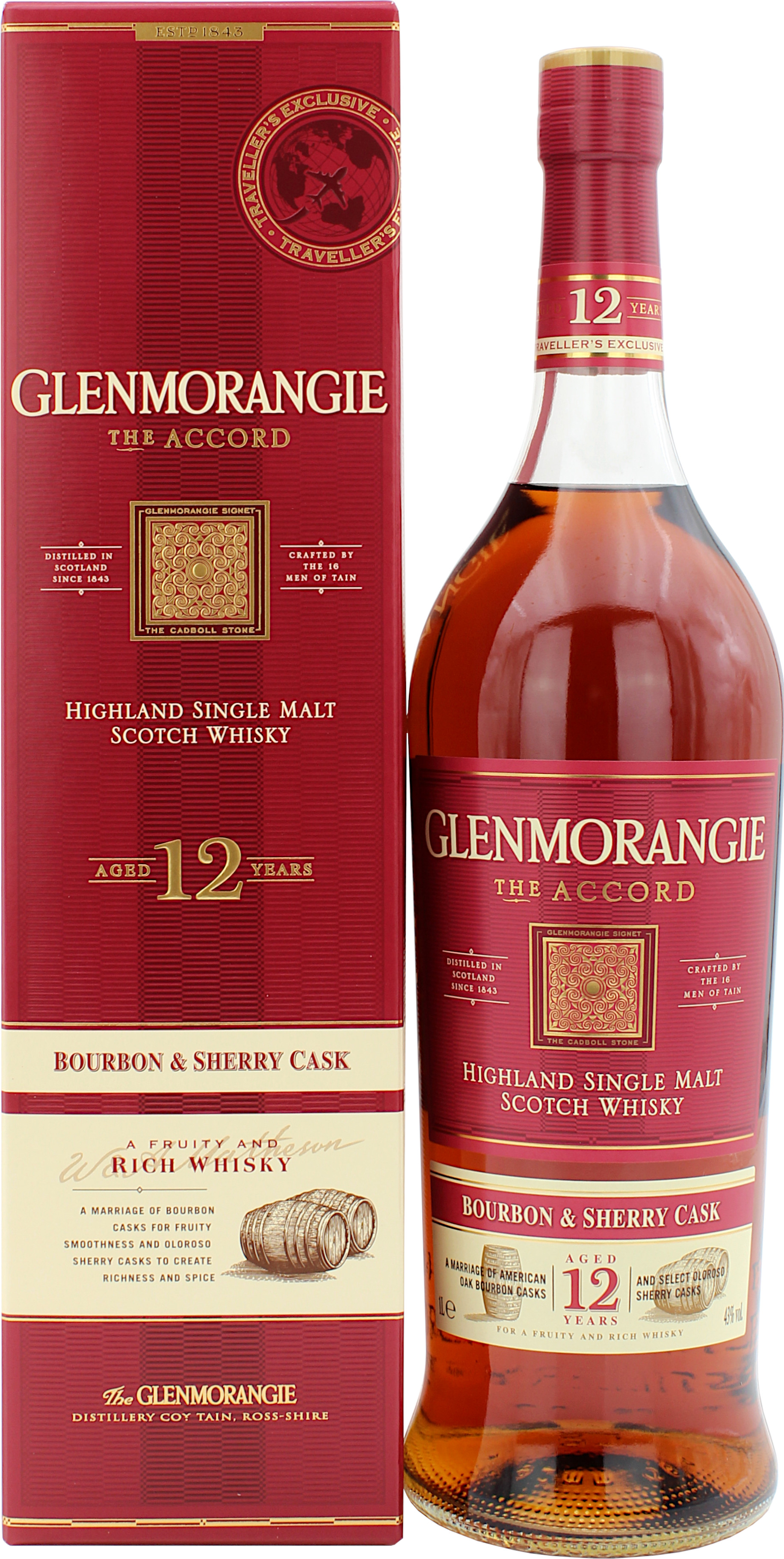 Glenmorangie 12 Jahre The Accord 43.0% 1 Liter