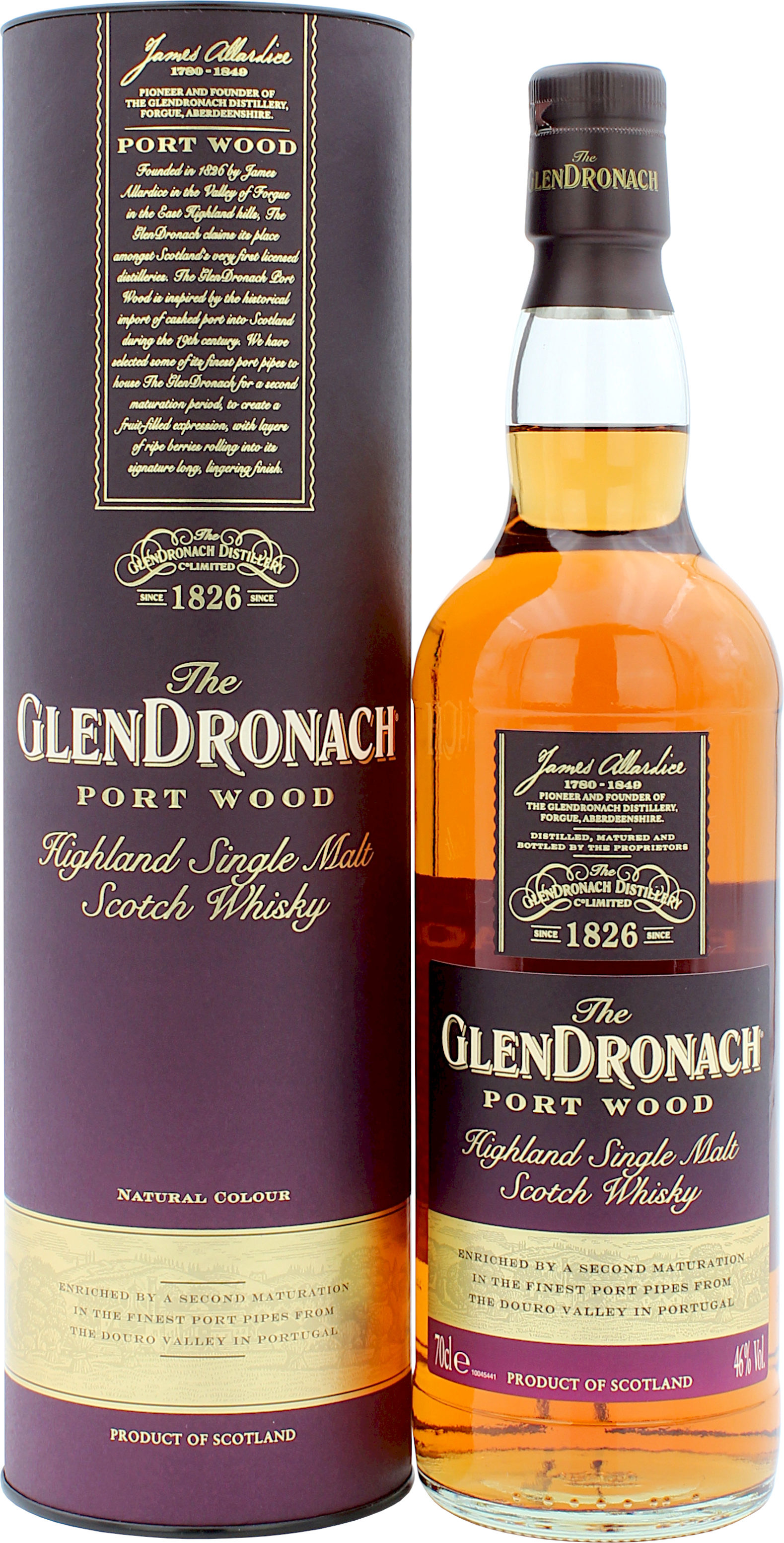 Glendronach Port Wood 46.0% 0,7l