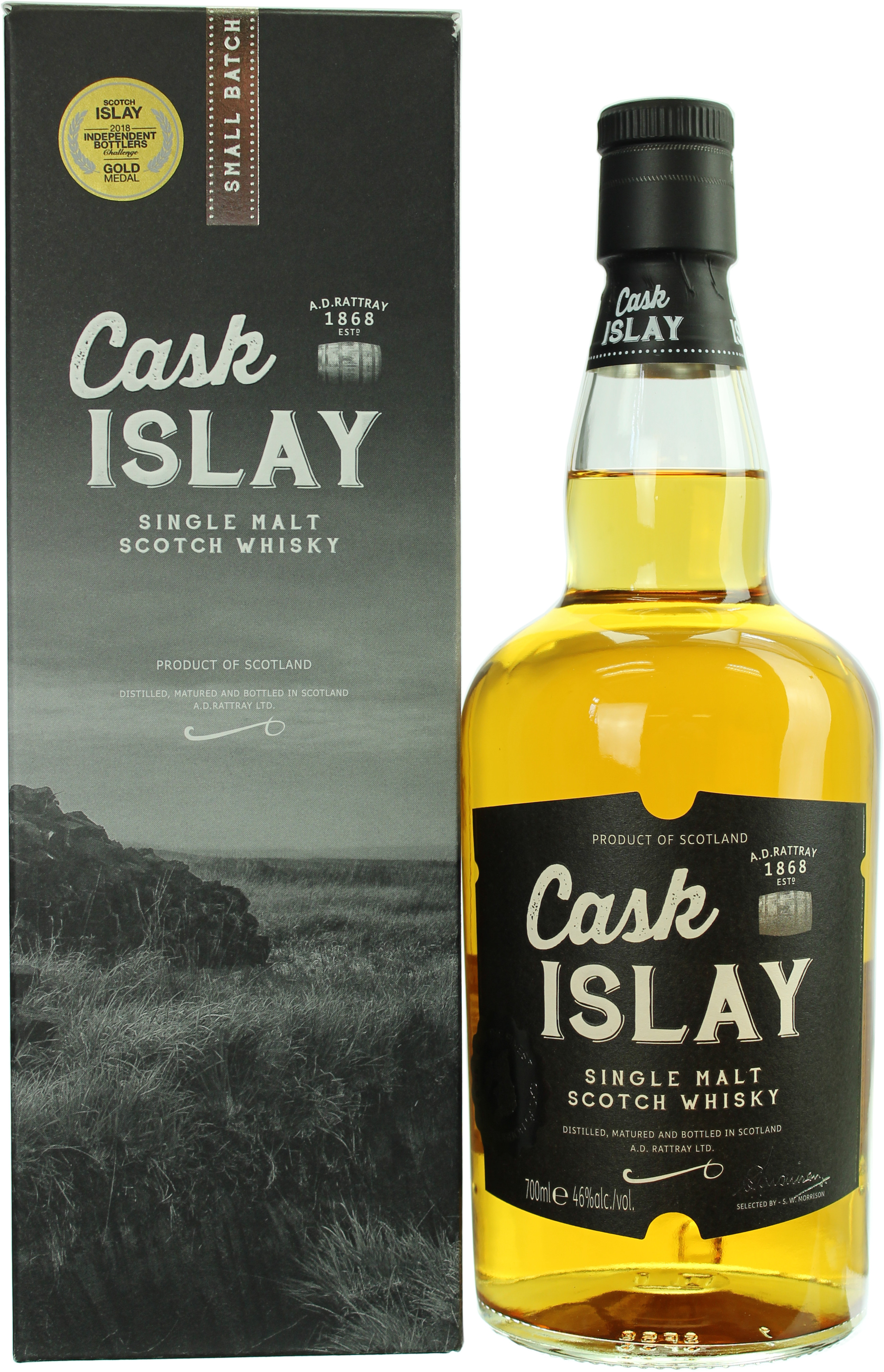 Cask Islay A.D. Rattray 46.0% 0,7l