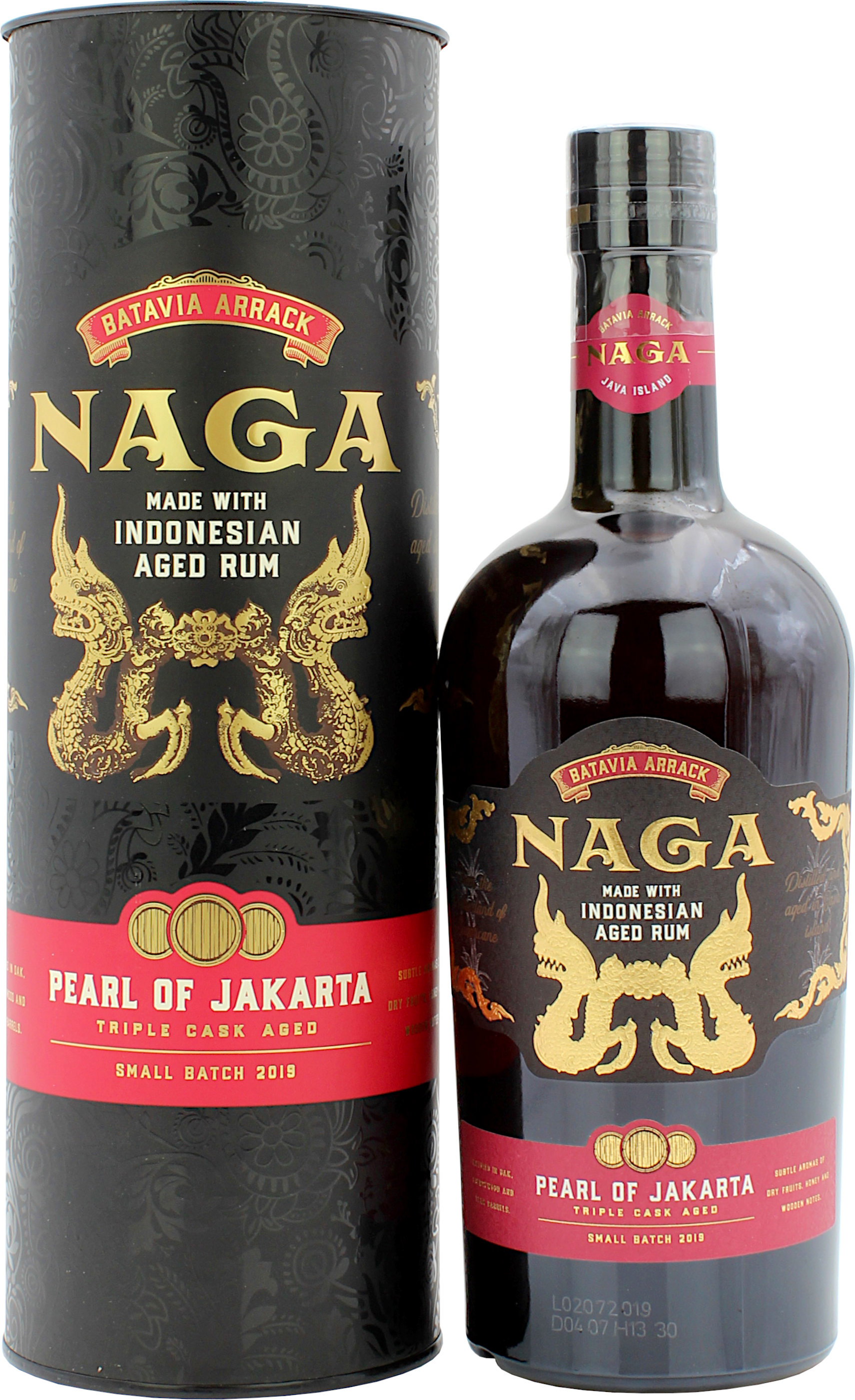 Naga Batavia Arrack Triple Cask Pearl of Jakarta 42.7% 0,7l