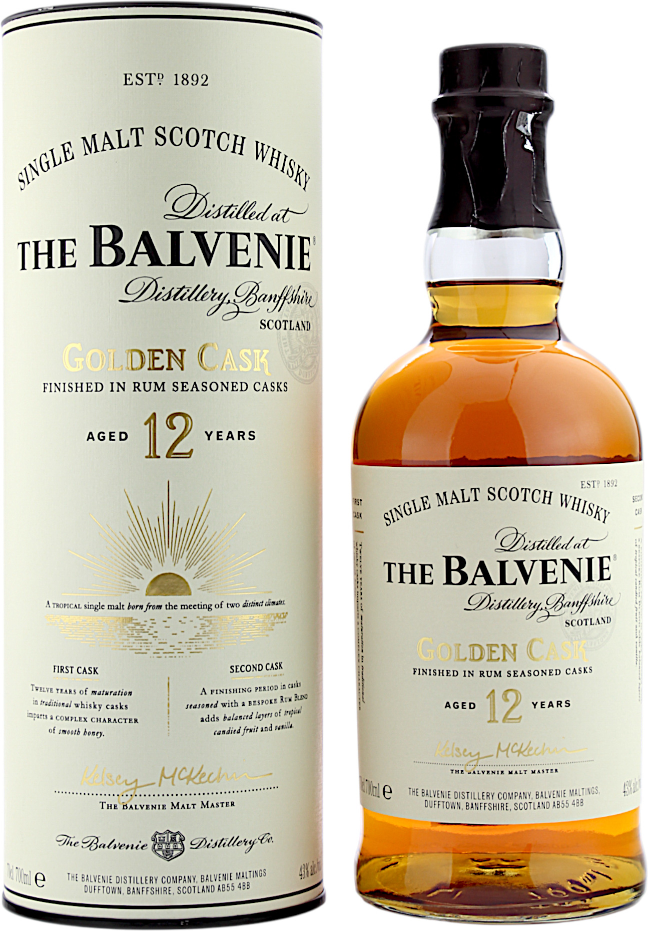 Balvenie 12 Jahre Golden Cask 43.0% 0,7l