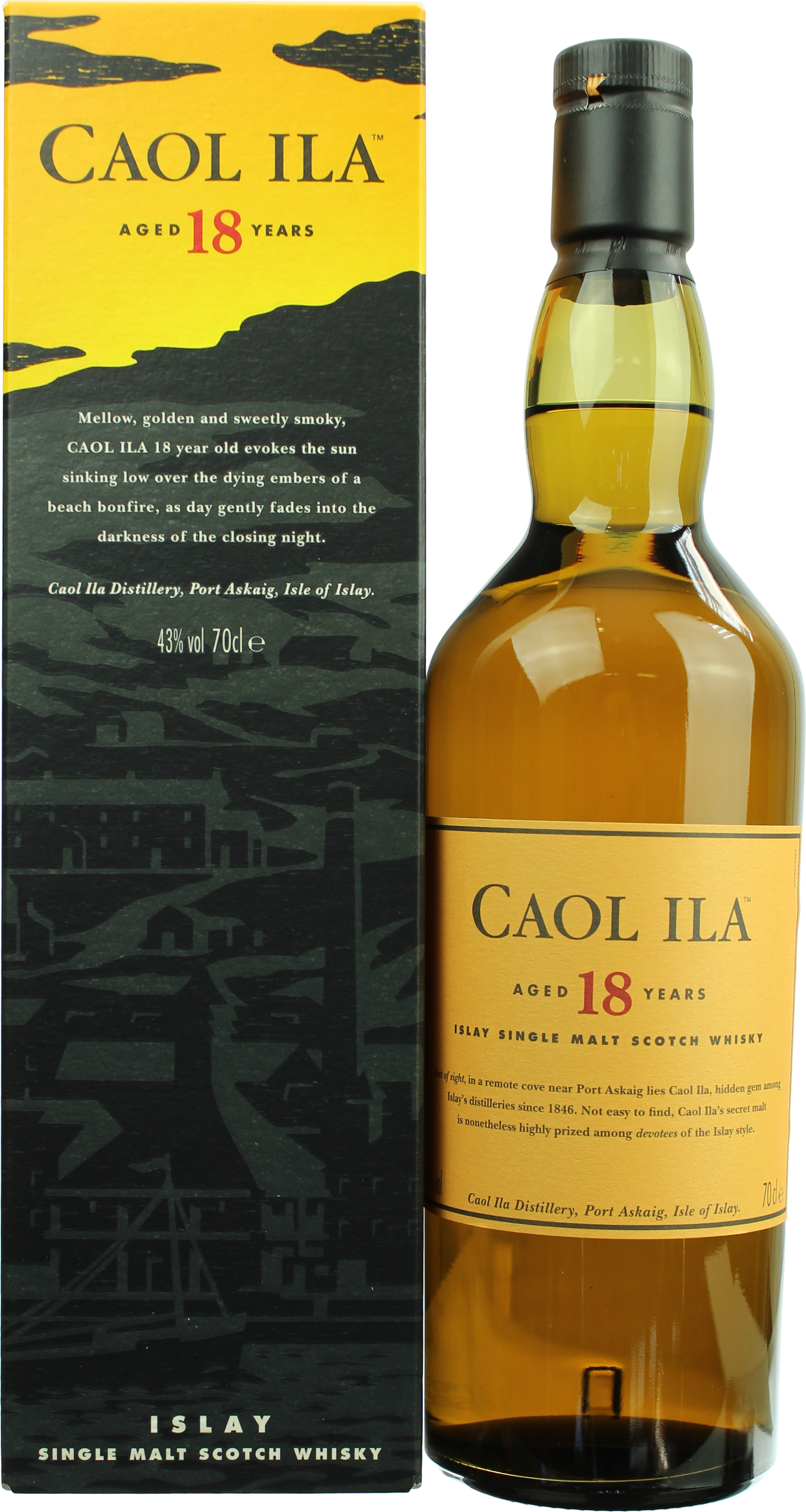 Caol Ila 18 Jahre 43.0% 0,7l