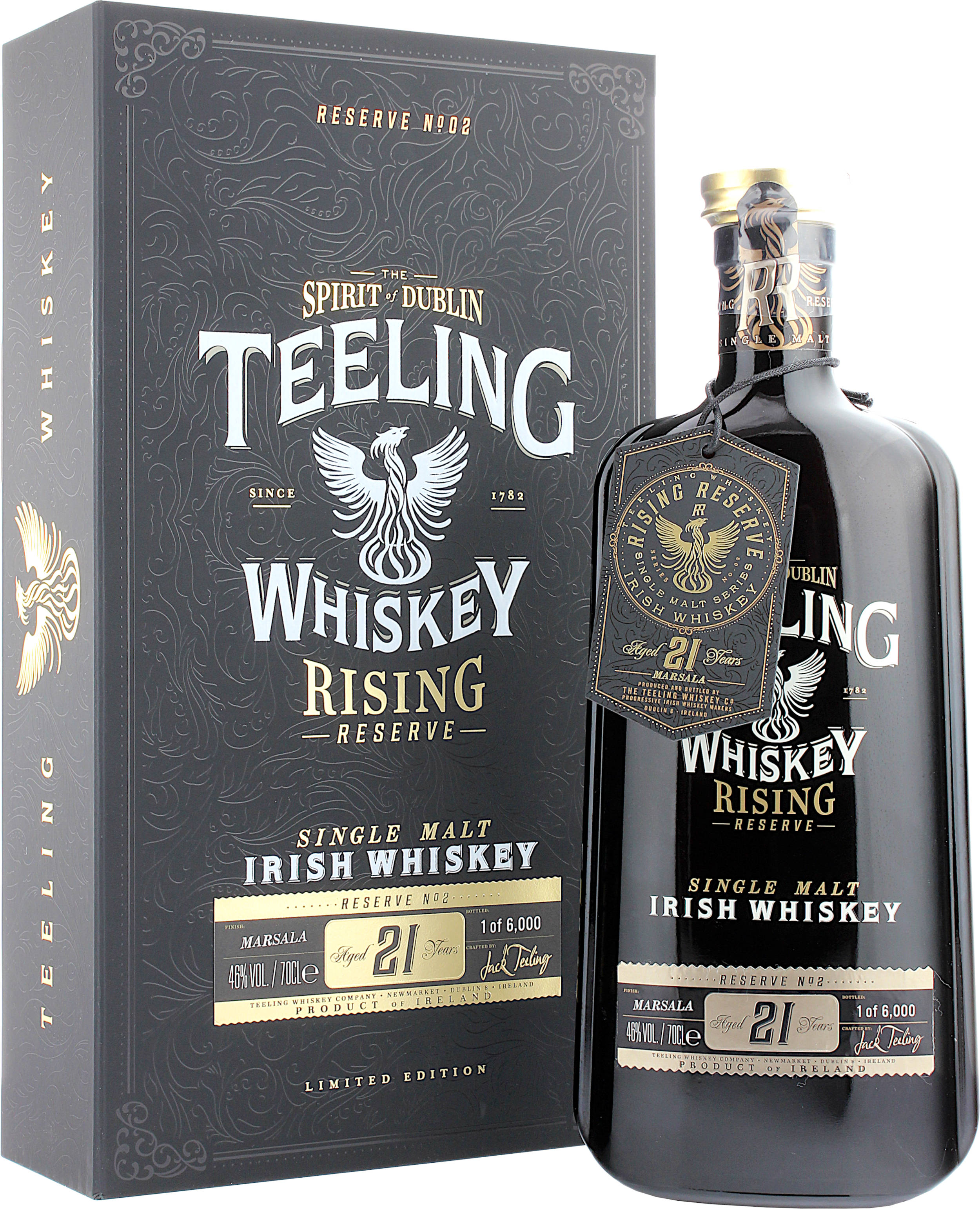 Teeling 21 Jahre Rising Reserve Edition 2 46.0% 0,7l