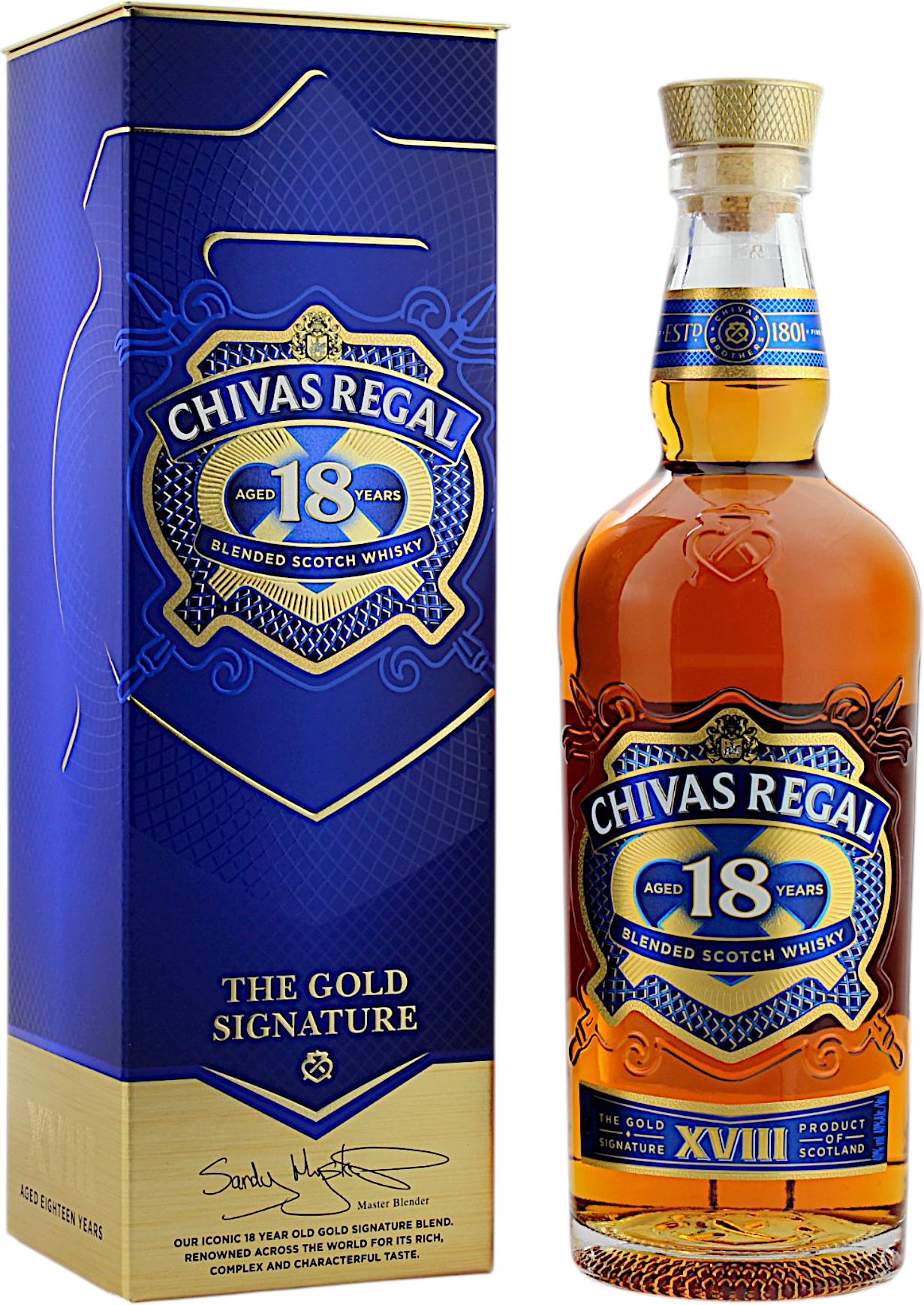 Chivas Regal 18 Jahre The Gold Signature 40.0% 0,7l Chivas Regal 18 Jahre The Gold Signature 40.0% 0,7l