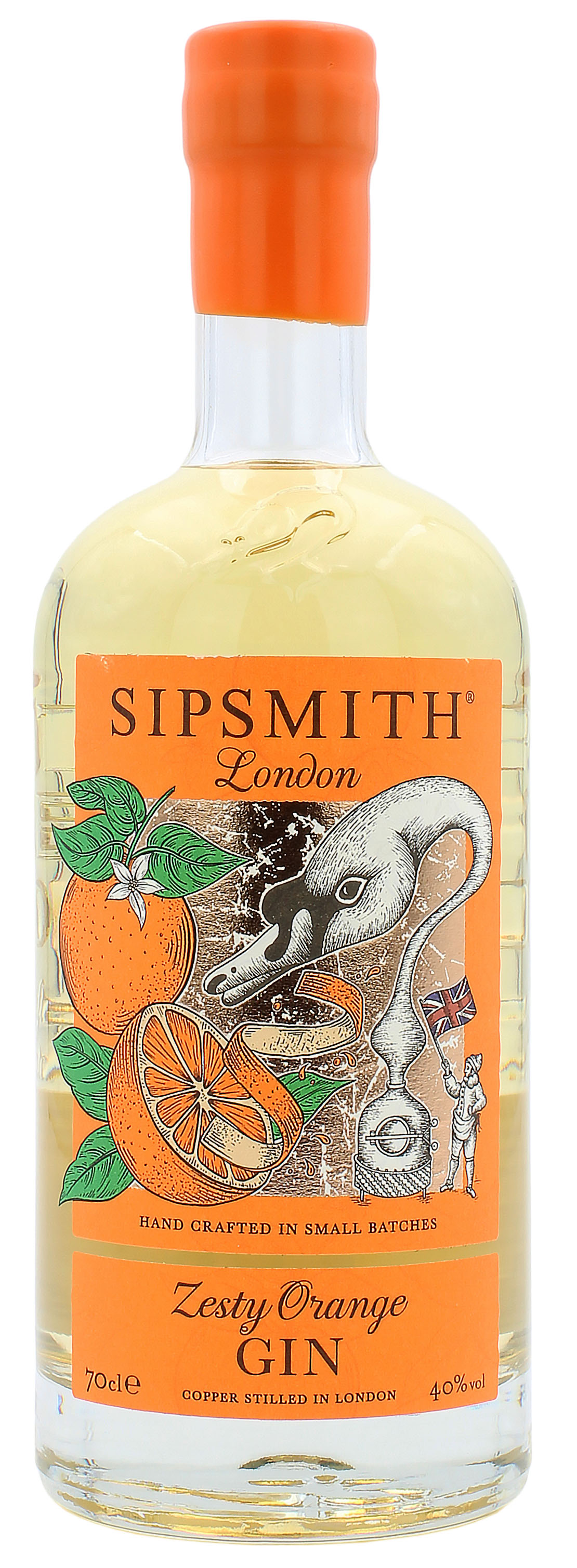 Sipsmith Zesty Orange Gin 40.0% 0,7l