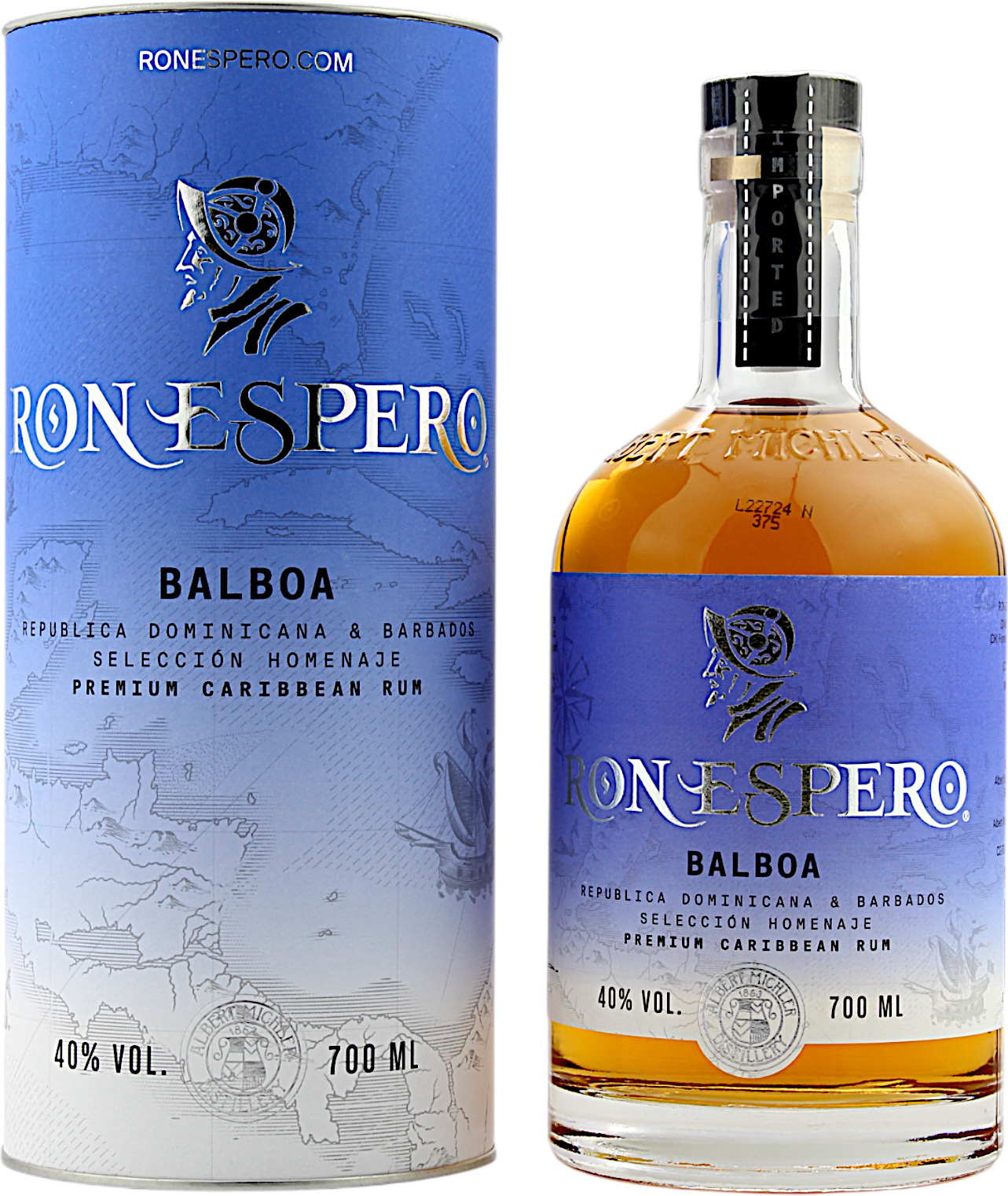 Ron Espero Reserva Balboa 40.0% 0,7l