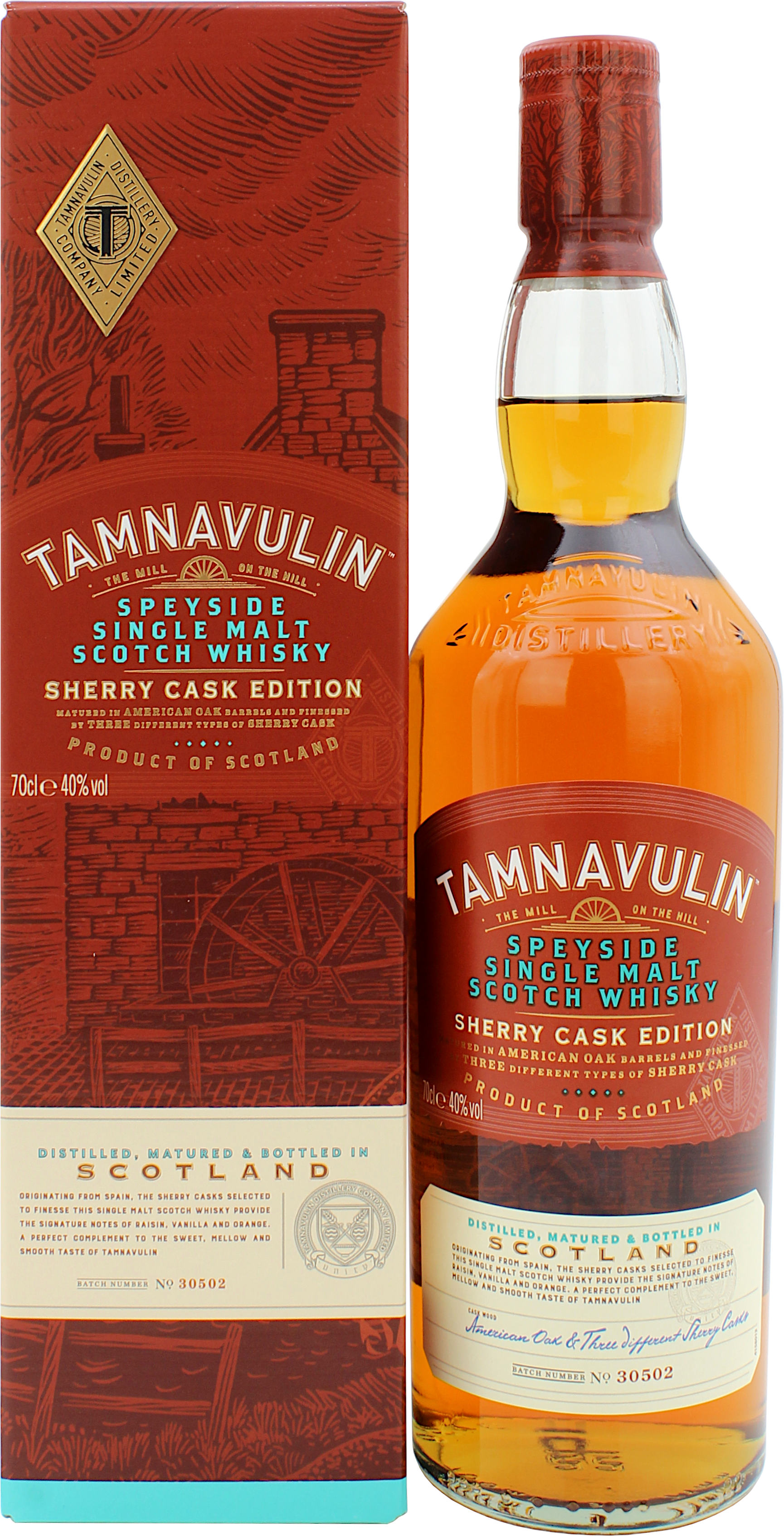Tamnavulin Sherry Cask Edition 40.0% 0,7l Tamnavulin Sherry Cask Edition 40.0% 0,7l