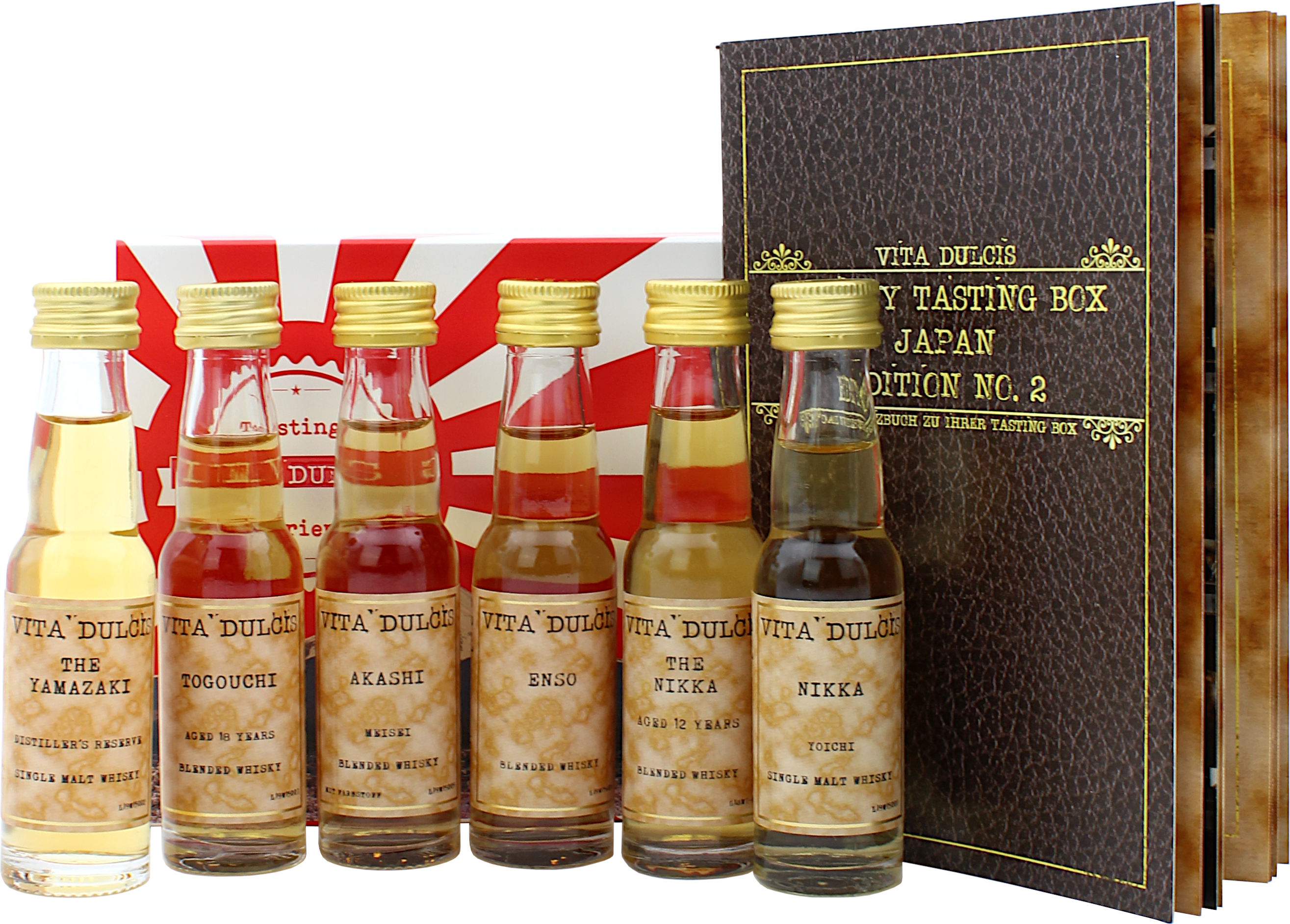 Whisky Tasting-Box "Japan" Edition No.2 42,5% 6x20ml