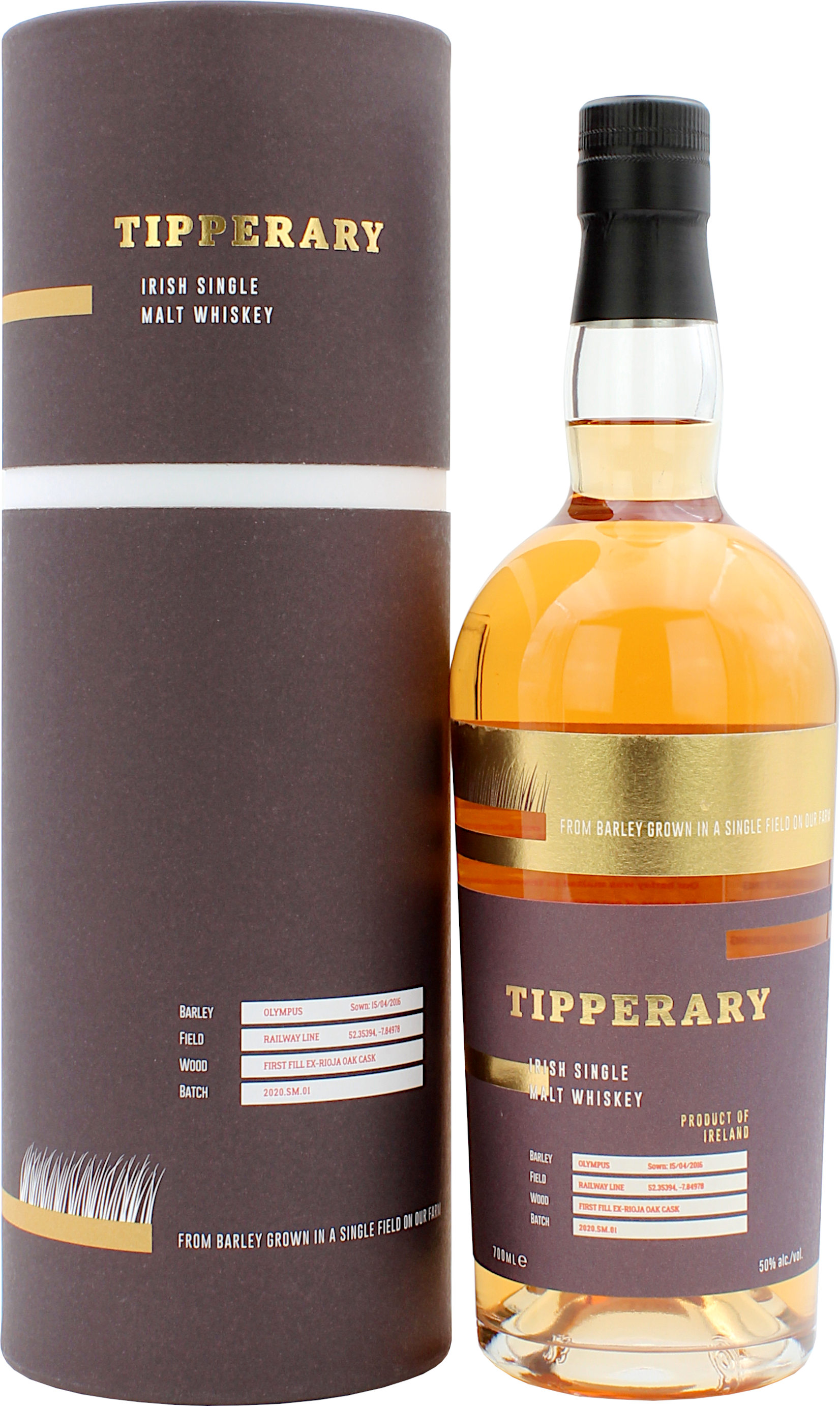 Tipperary Own Barley Single Malt 50.0% 0,7l