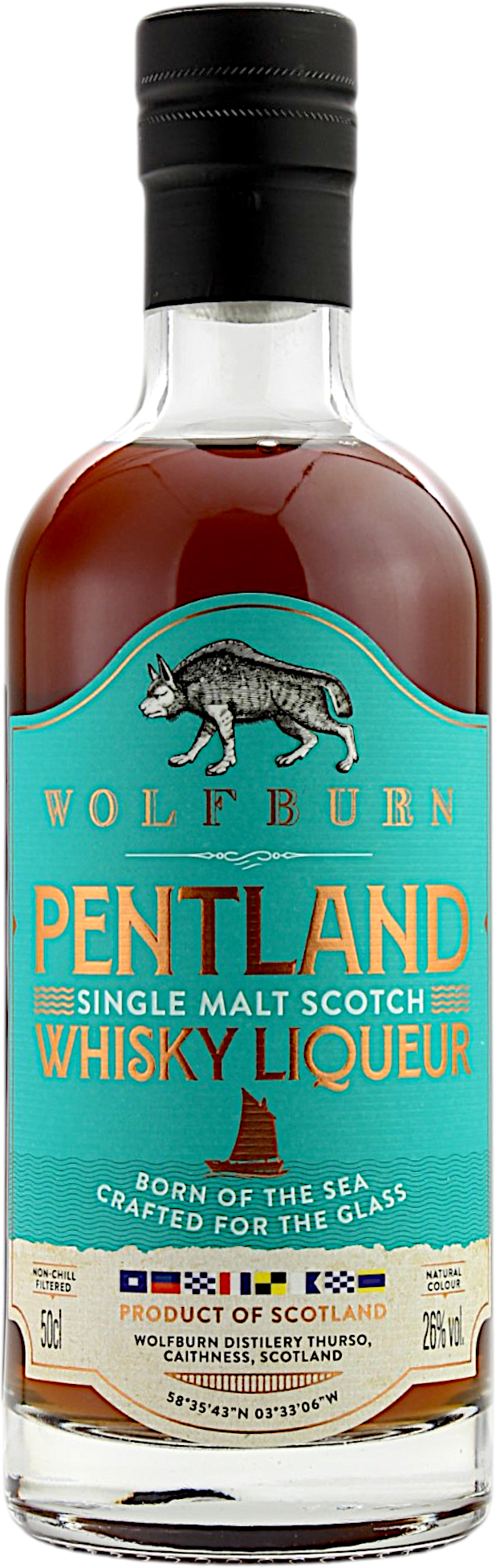 Wolfburn Pentland Whisky Liqueur 26.0% 0,5l