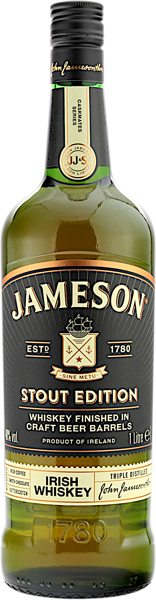 Jameson Caskmates Stout Edition 40.0% 1 Liter