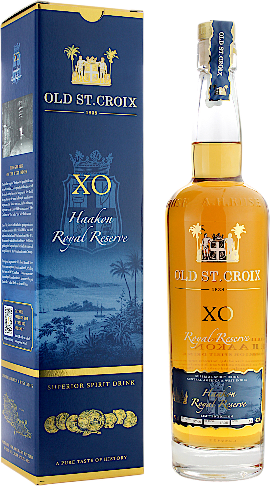 Old St. Croix XO Haakon Royal Reserve 42.0% 0,7l