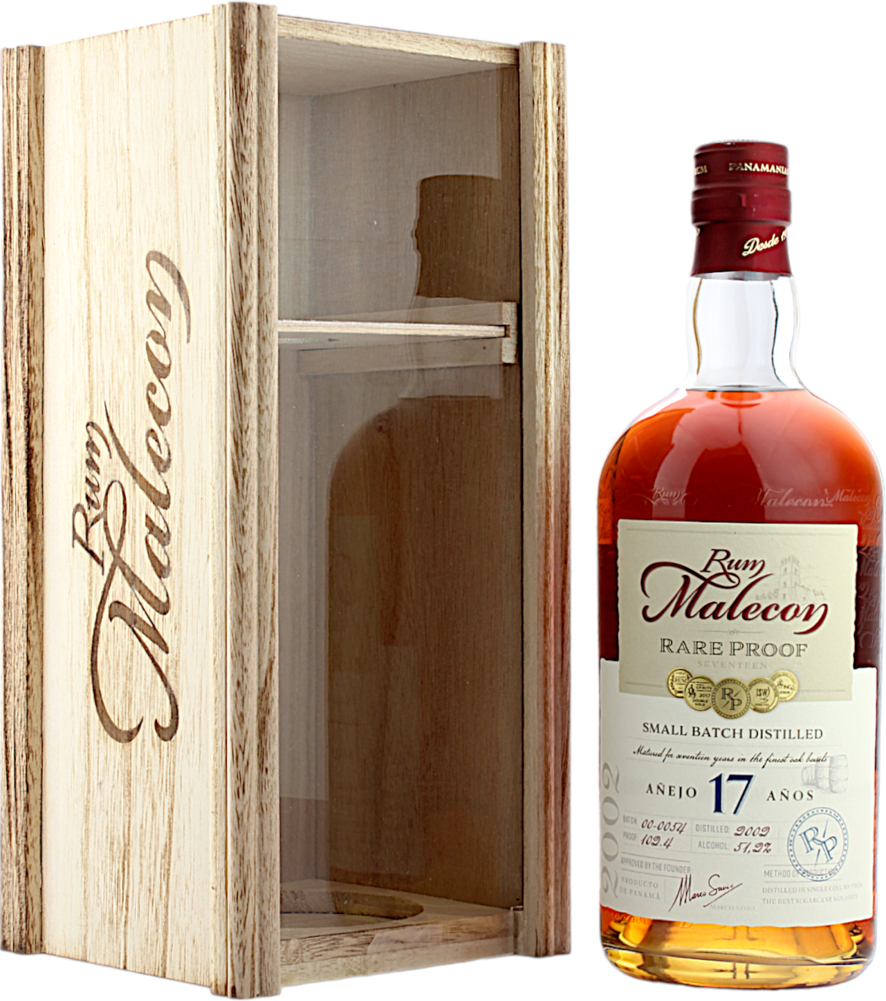 Malecon Rare Proof Rum 17 Jahre 51.2% 0,7l